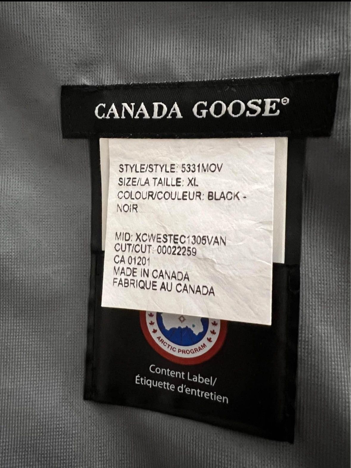 Canada Goose × October's Very Own CANADA GOOSE x OVO XL CAMO JACKET DISCONTINUED ( RARE) Size US XL / EU 56 / 4 - 6 Thumbnail