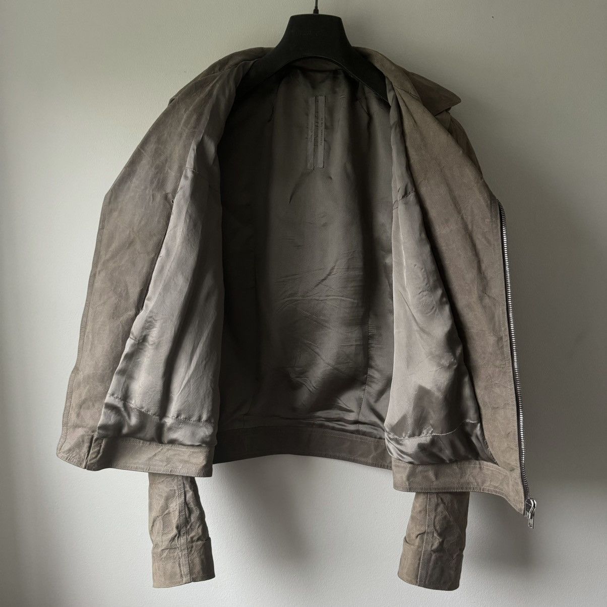 Rick Owens Rick Owens FW20 Blistered Lamb Leather Stooges Jacket Size US M / EU 48-50 / 2 - 9 Thumbnail