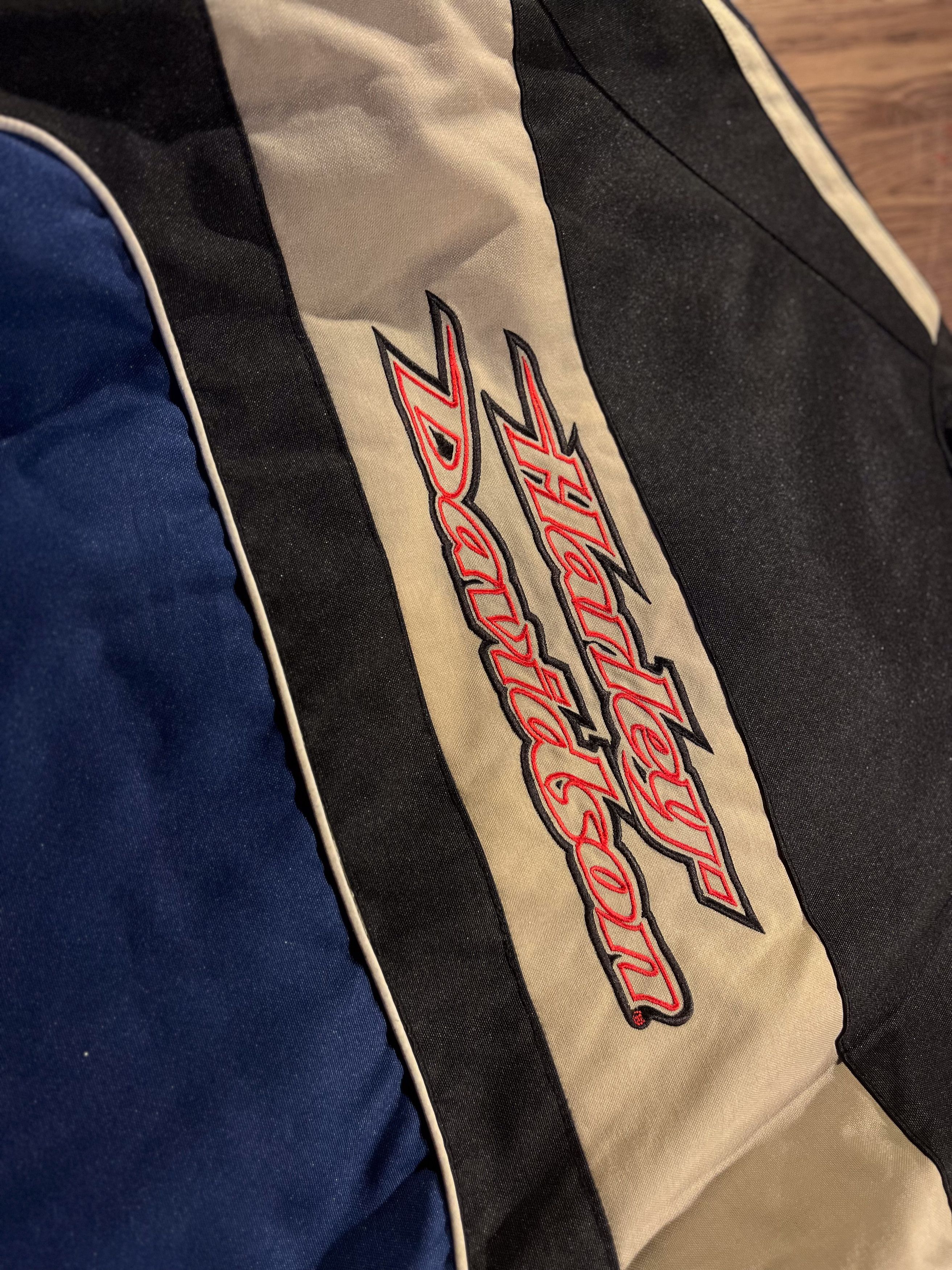 Harley Davidson MOTO Harley Davidson Biker Embroidered Jacket Size US L / EU 52-54 / 3 - 2 Thumbnail