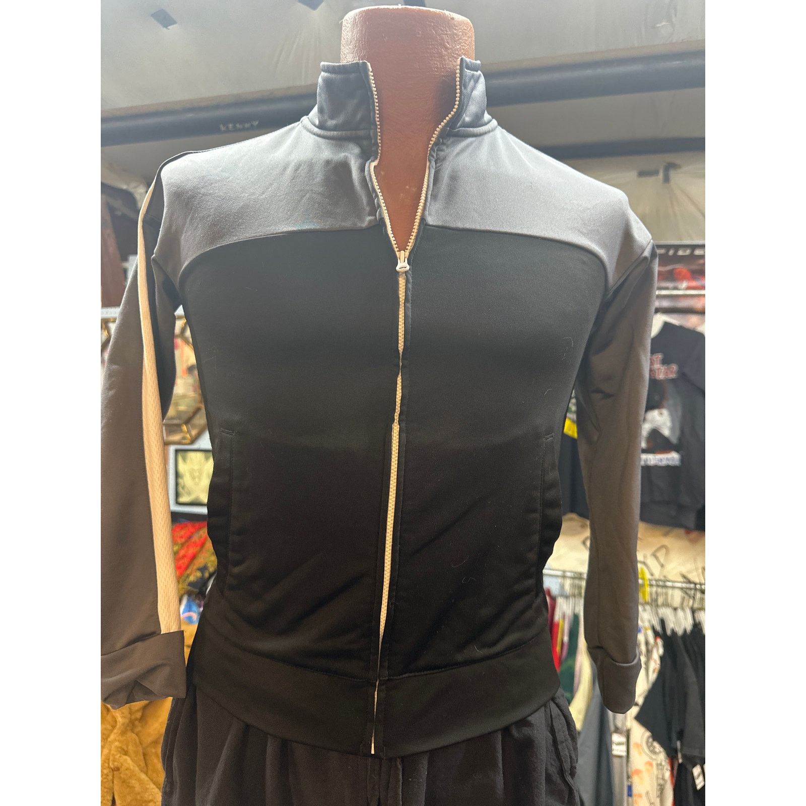 Athletic Works Youth Zip Up Active Wear Track Jacket Size L / US 10 / IT 46 - 2 Thumbnail