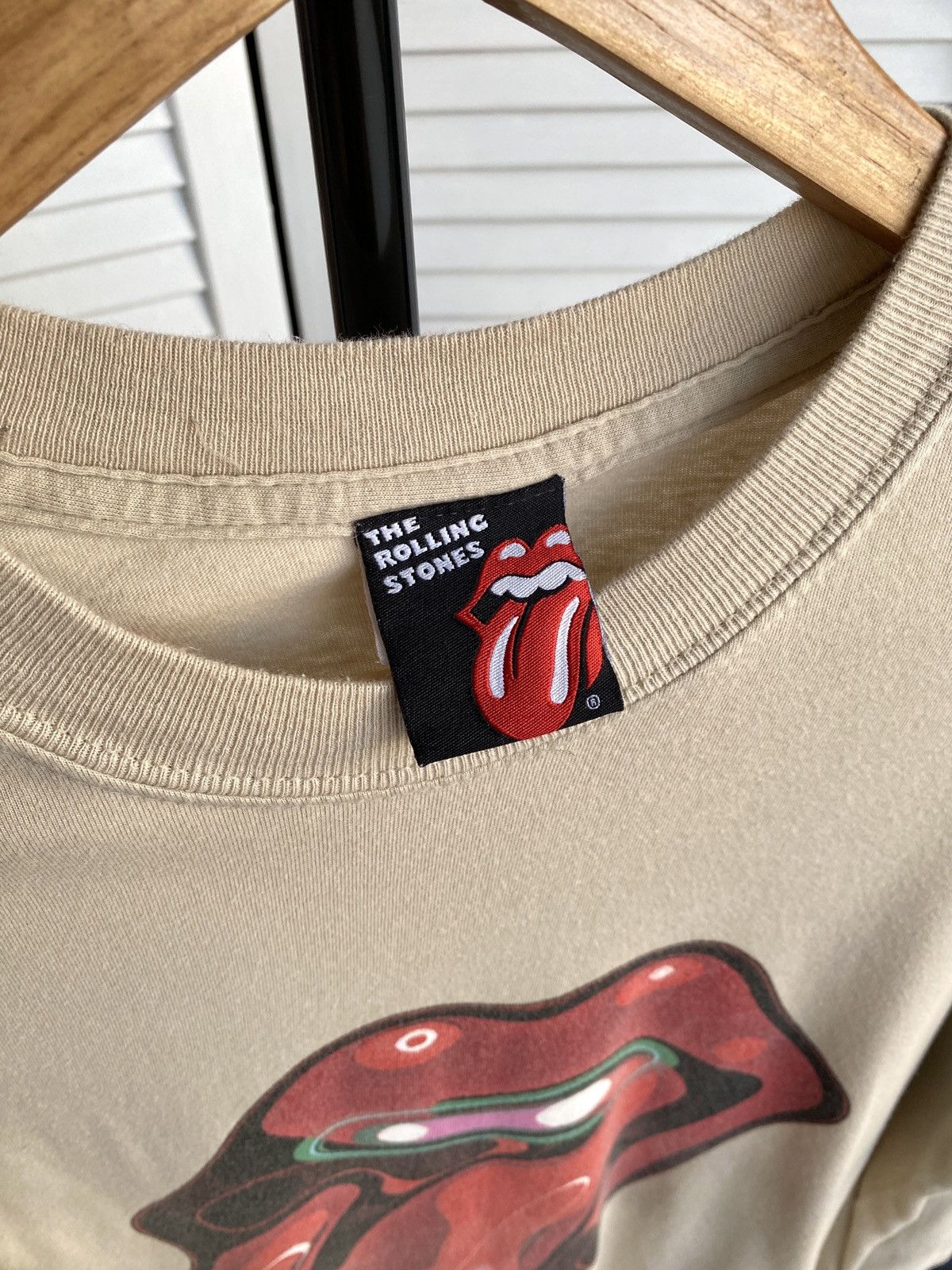 Band Tees × The Rolling Stones × Vintage Vintage 2006 The Rolling Stones Long Sleeve Shirt Big Logo Size US S / EU 44-46 / 1 - 13 Thumbnail