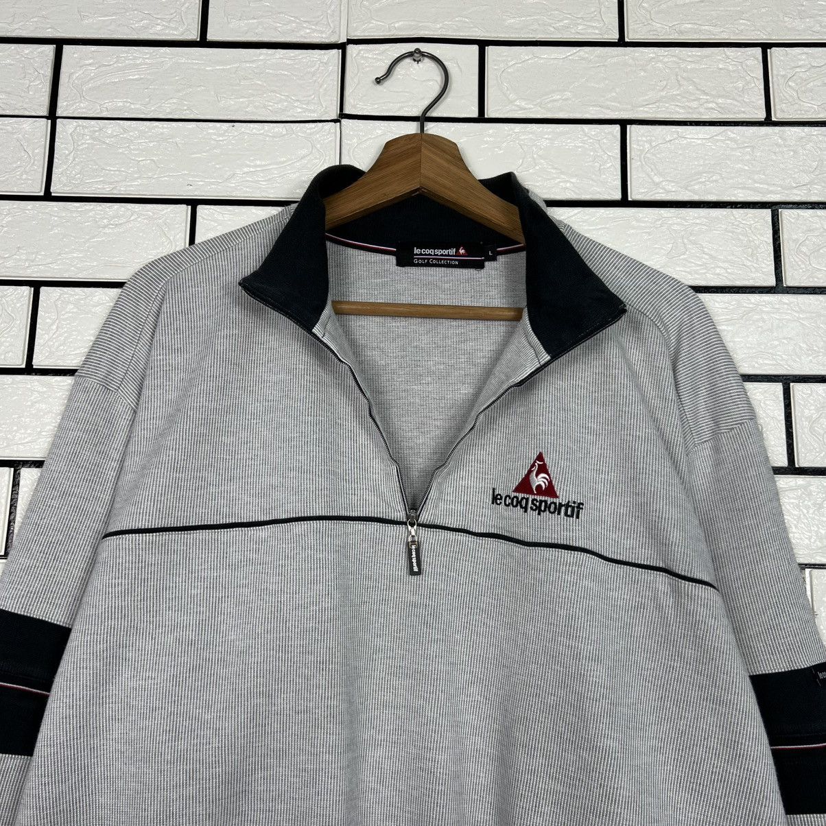 Le Coq Sportif LE COQ SPORTIF Golf Collection Half Zip Sweatshirt 4182-C191 Size US L / EU 52-54 / 3 - 9 Thumbnail