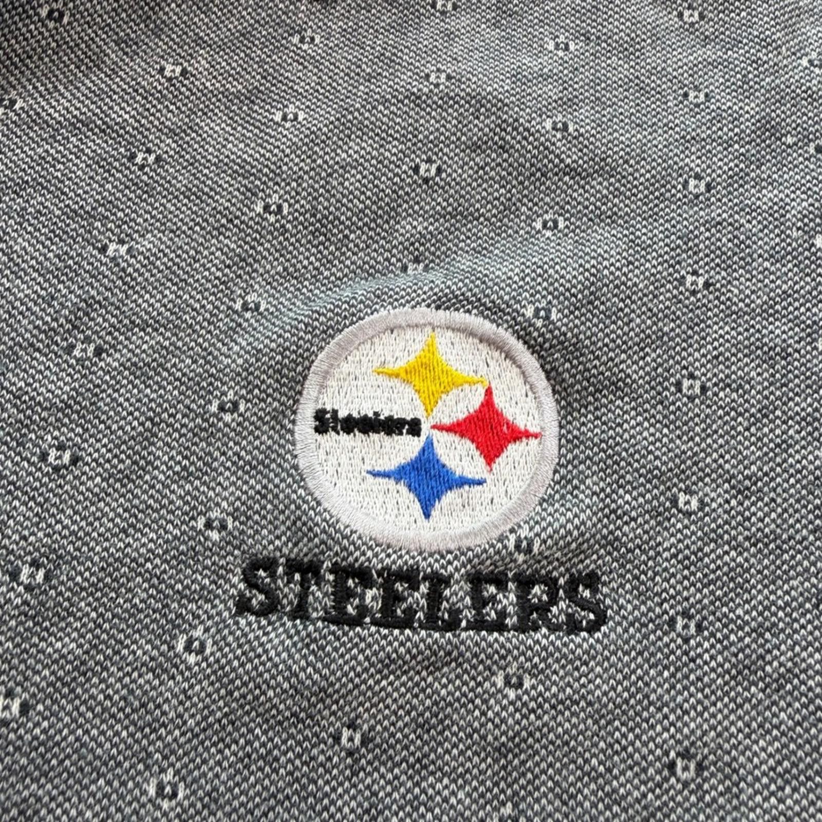 Other Pittsburgh Steelers Polo Shirt Mens M Grey NFL Football Size US M / EU 48-50 / 2 - 5 Thumbnail
