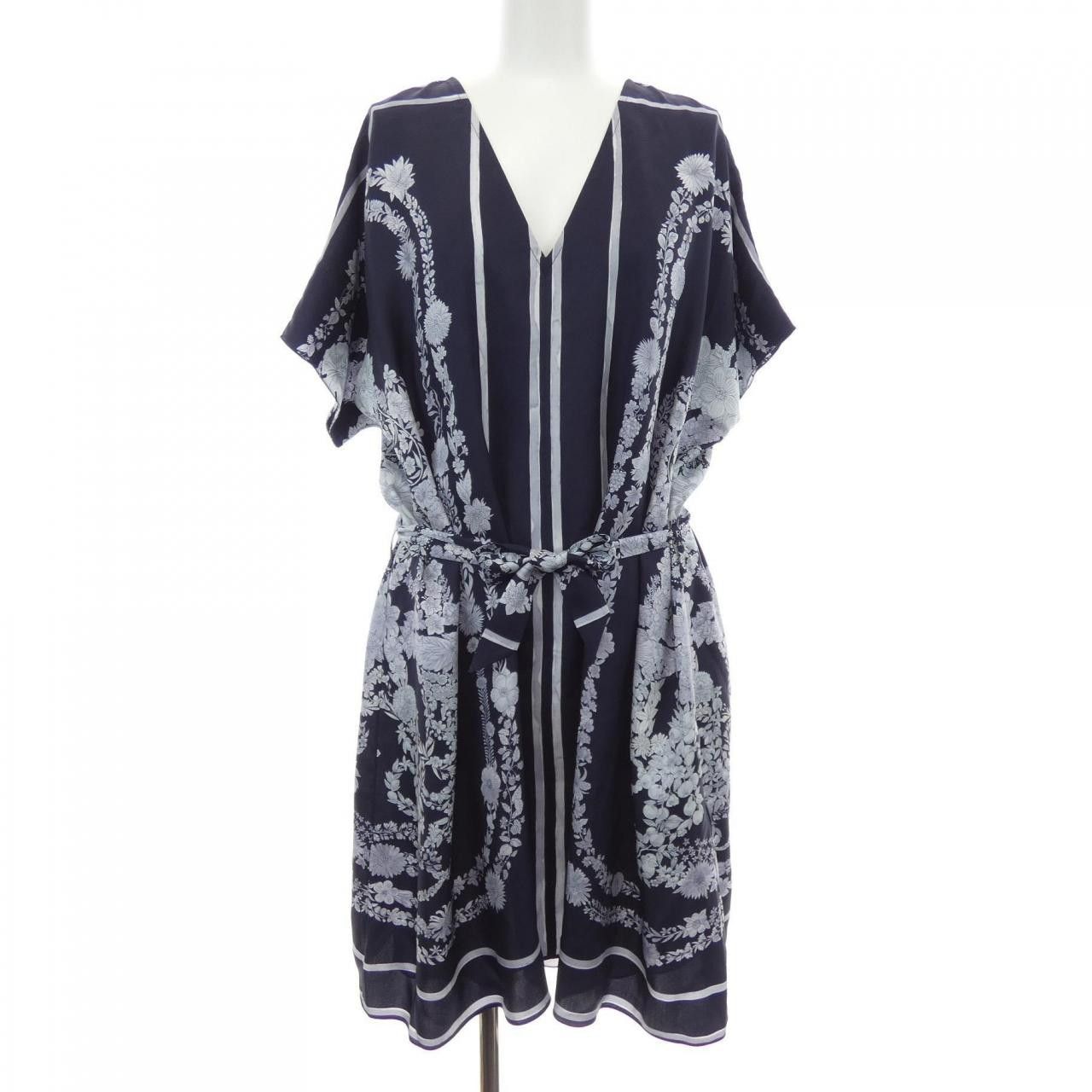 Hermes Hermes Hermes BRIDE DE GALA EN FLEURS Silk Dress Textile Dresses DUTY FREE for USA Size ONE SIZE - 1 Thumbnail