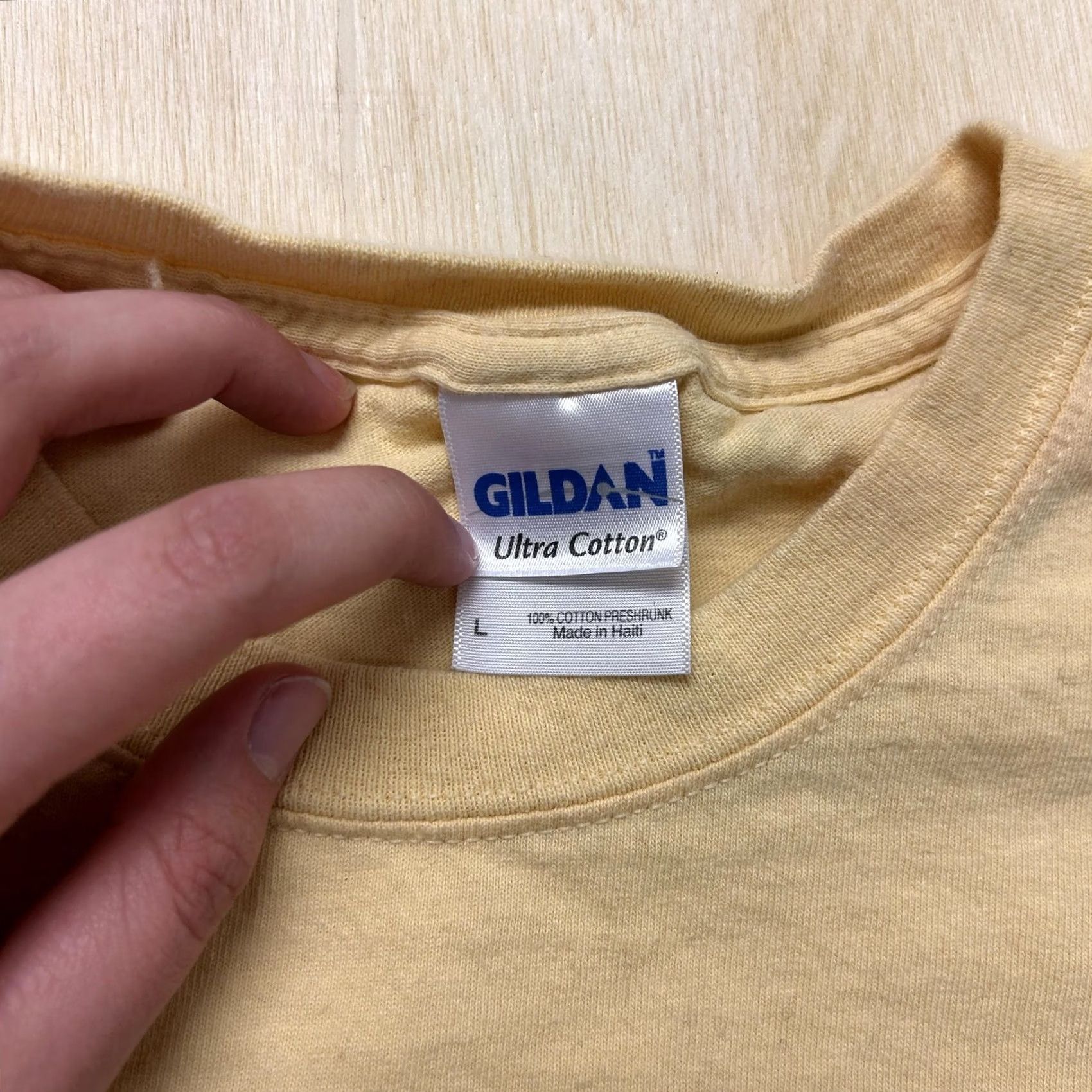 Gildan Lonesome Jerry Shirt Mens Large Yellow Tree Roots Graphic Tee T-Shirt Gildan Size US L / EU 52-54 / 3 - 2 Thumbnail
