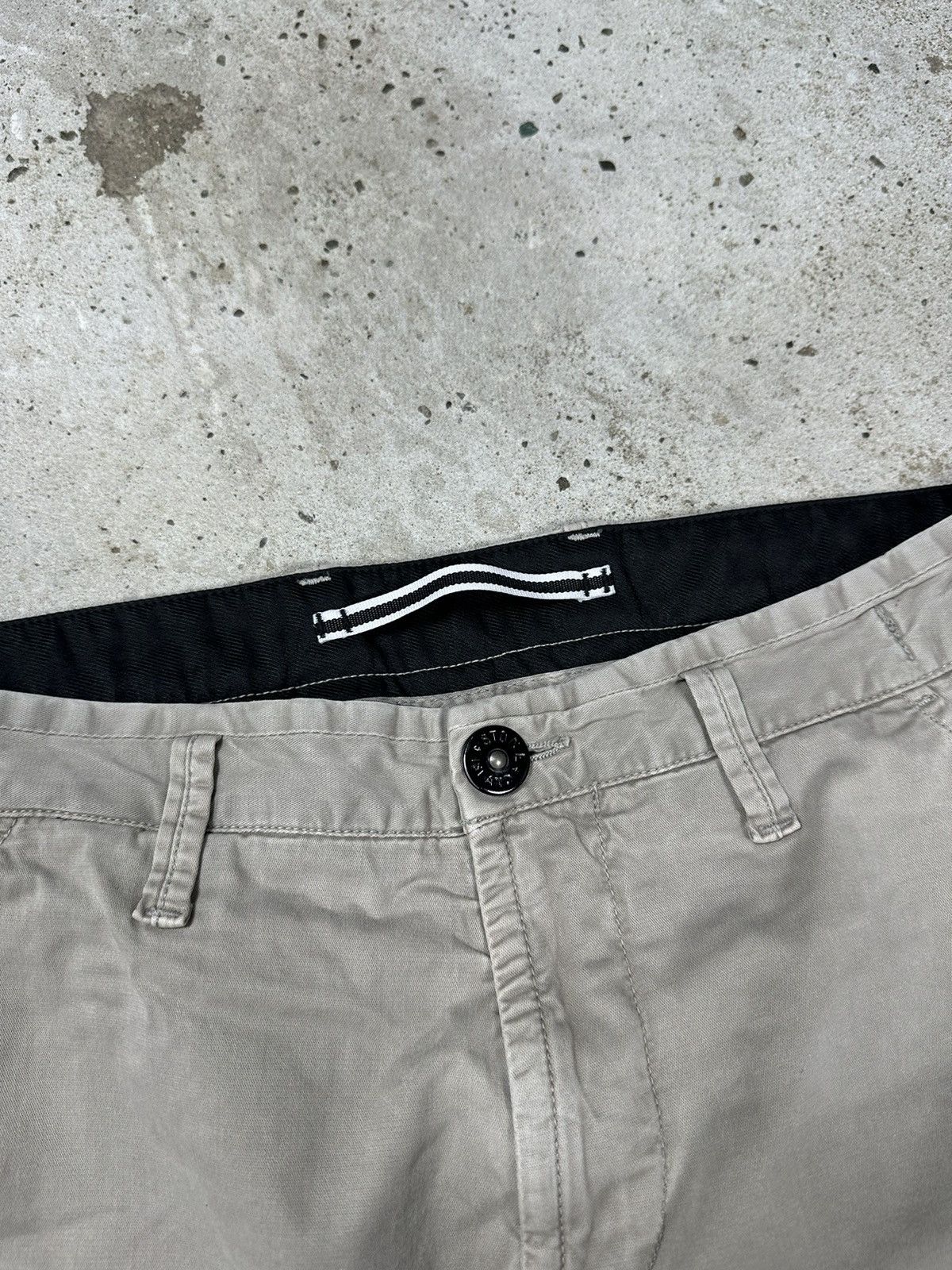 Massimo Osti × Stone Island Stone Island Beige Cargo Pants Type SK Size US 32 / EU 48 - 12 Thumbnail