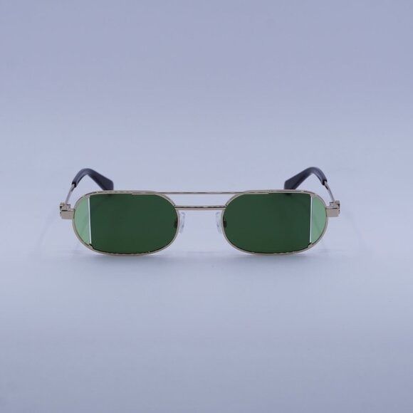 Off-White Off-White Off-White OERI14H LYNN 7650 Sunglasses Gold Oval Size ONE SIZE - 3 Thumbnail