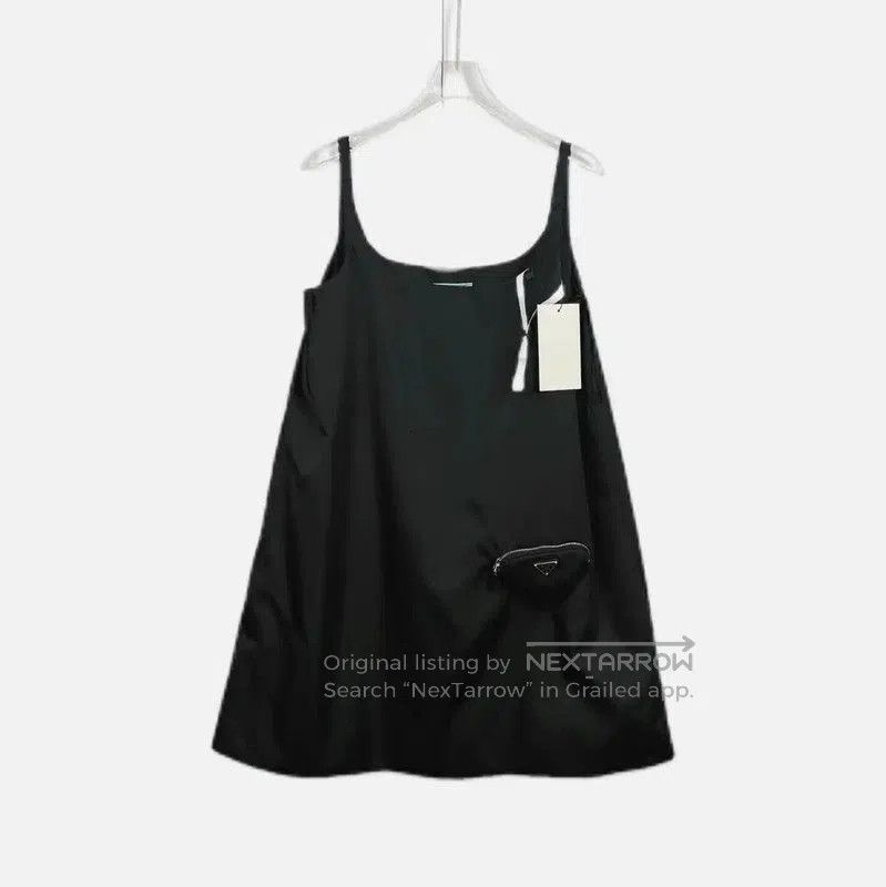 Prada Prada Summer Black Cotton Sleeveless Dress. Size S / US 4 / IT 40 - 1 Thumbnail
