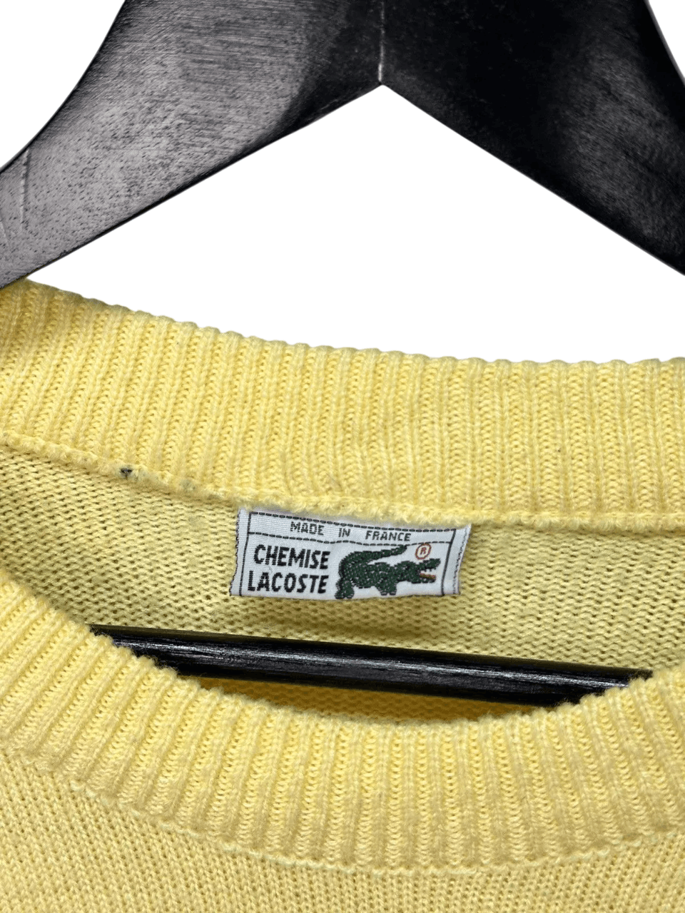 14th Addiction 90s Lacoste XL Sweater – Hand Knit Y2K Japanese Style Size US L / EU 52-54 / 3 - 6 Thumbnail
