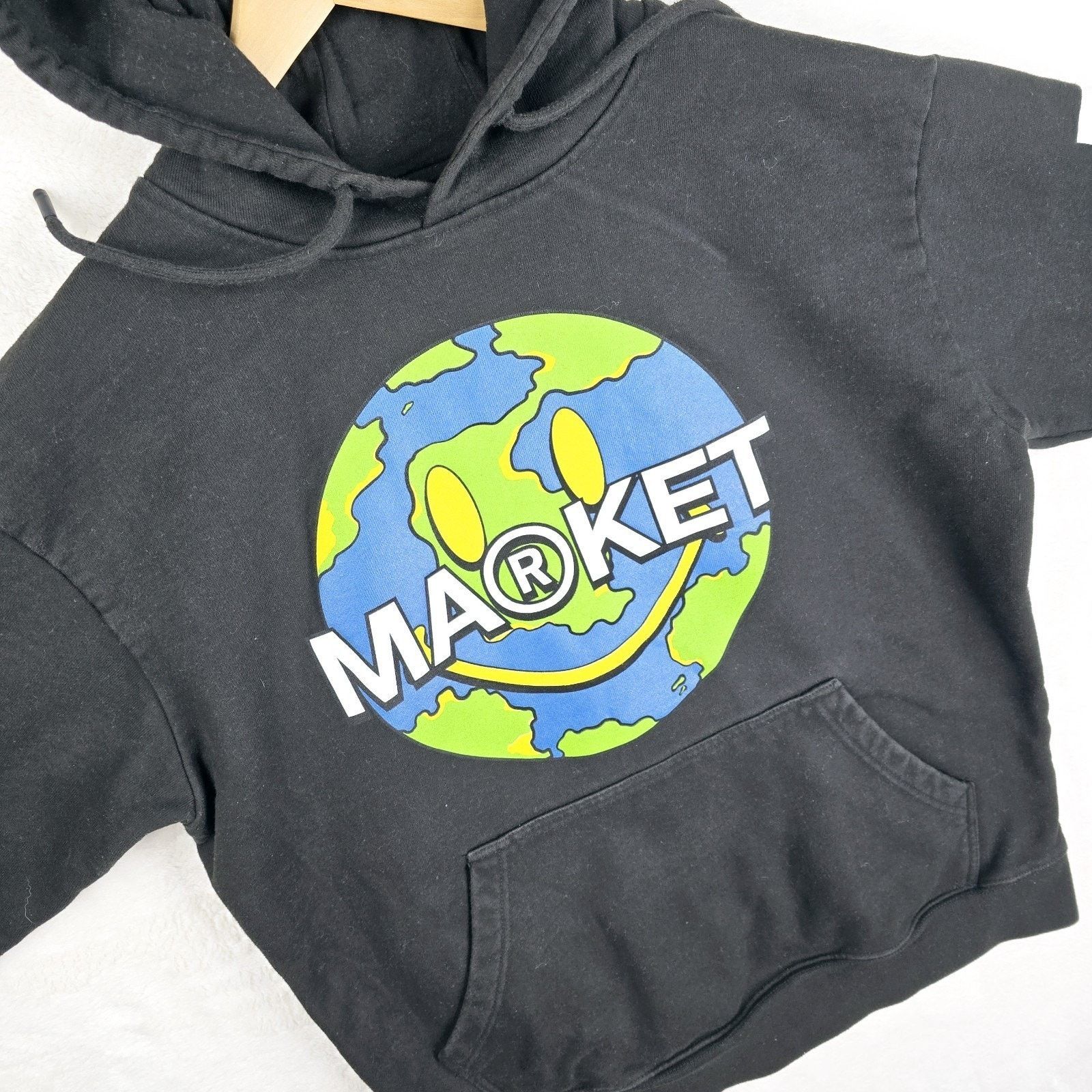 Market Chinatown Market Smiley Globe Sweatshirt Hoodie Men's XL Size US XL / EU 56 / 4 - 5 Thumbnail