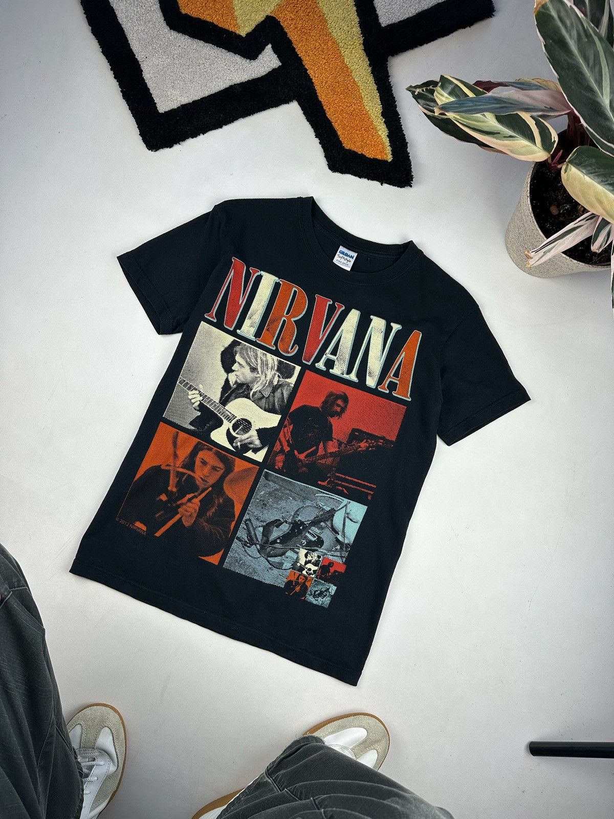 Nirvana × Vintage Nirvana tee Size US S / EU 44-46 / 1 - 1 Thumbnail
