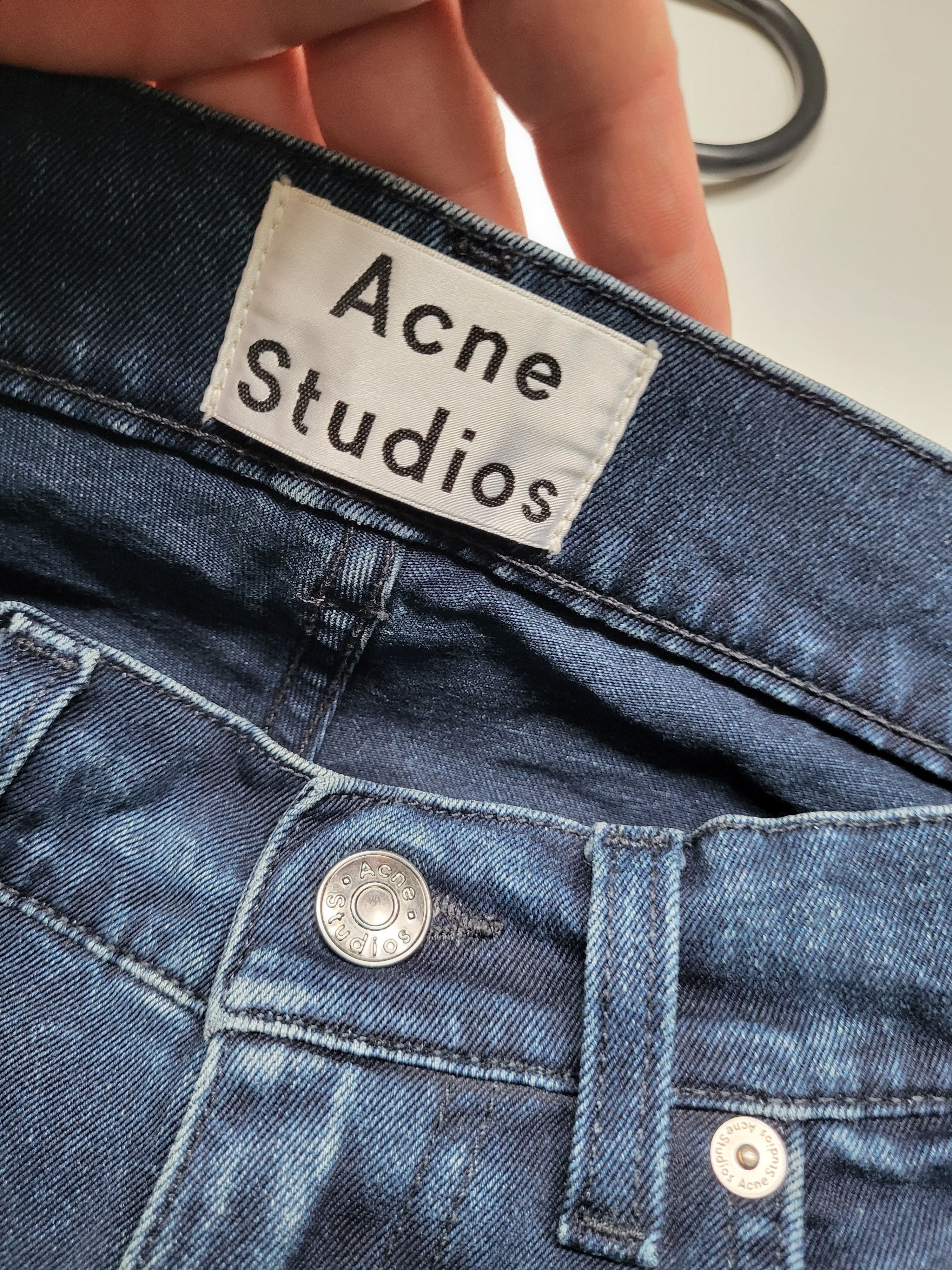 Acne Studios Acne Studios Ace Abyss denim W30L32 Size US 30 / EU 46 - 7 Thumbnail