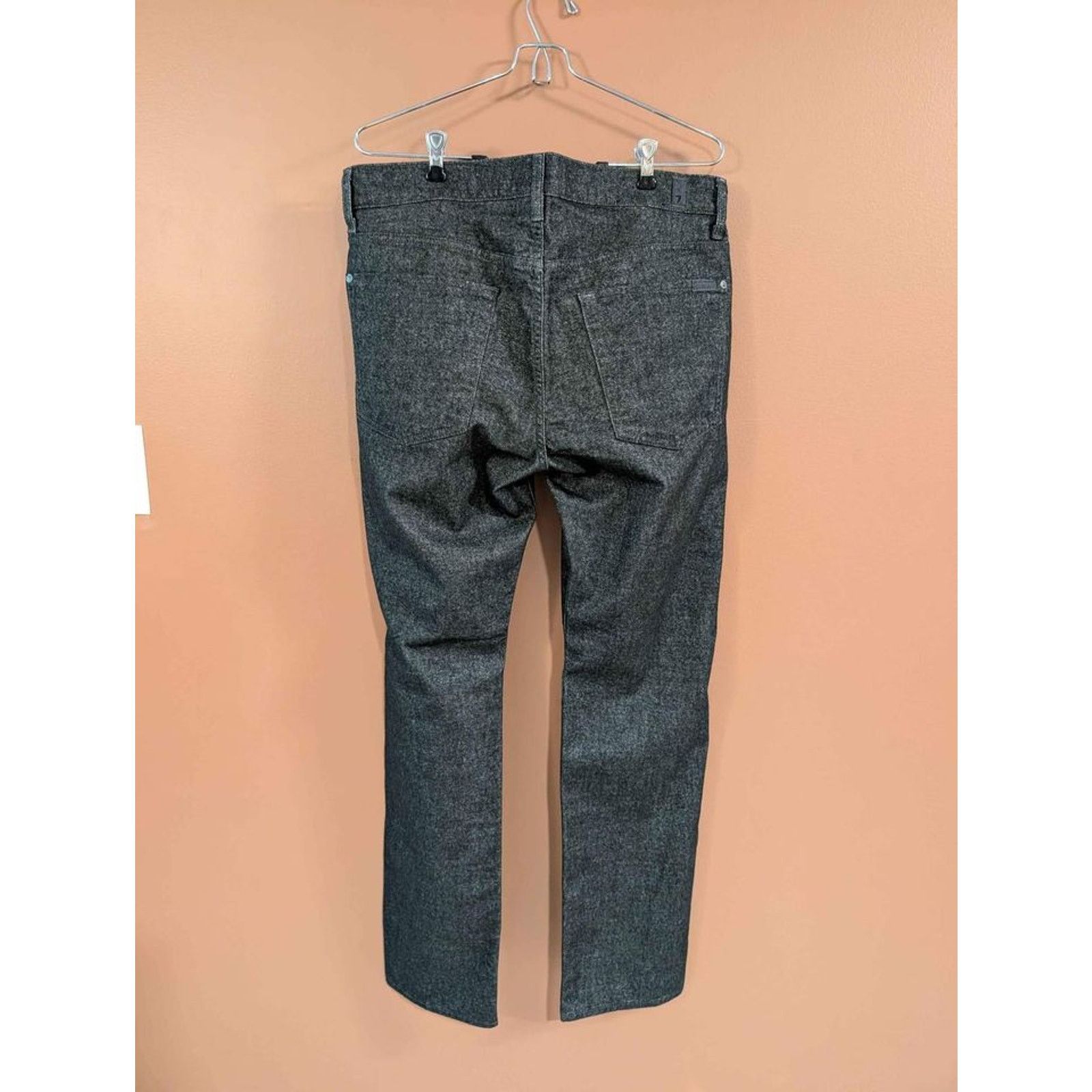 7 For All Mankind 7 for all man kind - Men's Jeans - Gray - 33x32 Size US 33 - 2 Thumbnail
