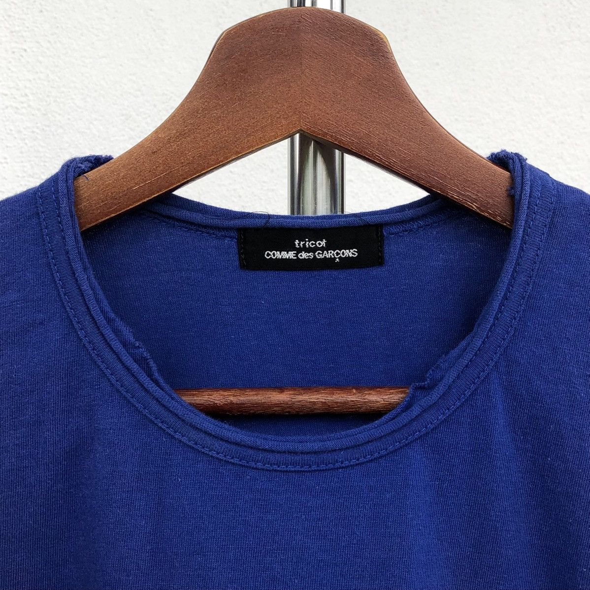 Comme des Garcons Rare Tricot CDG “KENYA” Comme des Garçons Blue Vest Size US XS / EU 42 / 0 - 5 Thumbnail