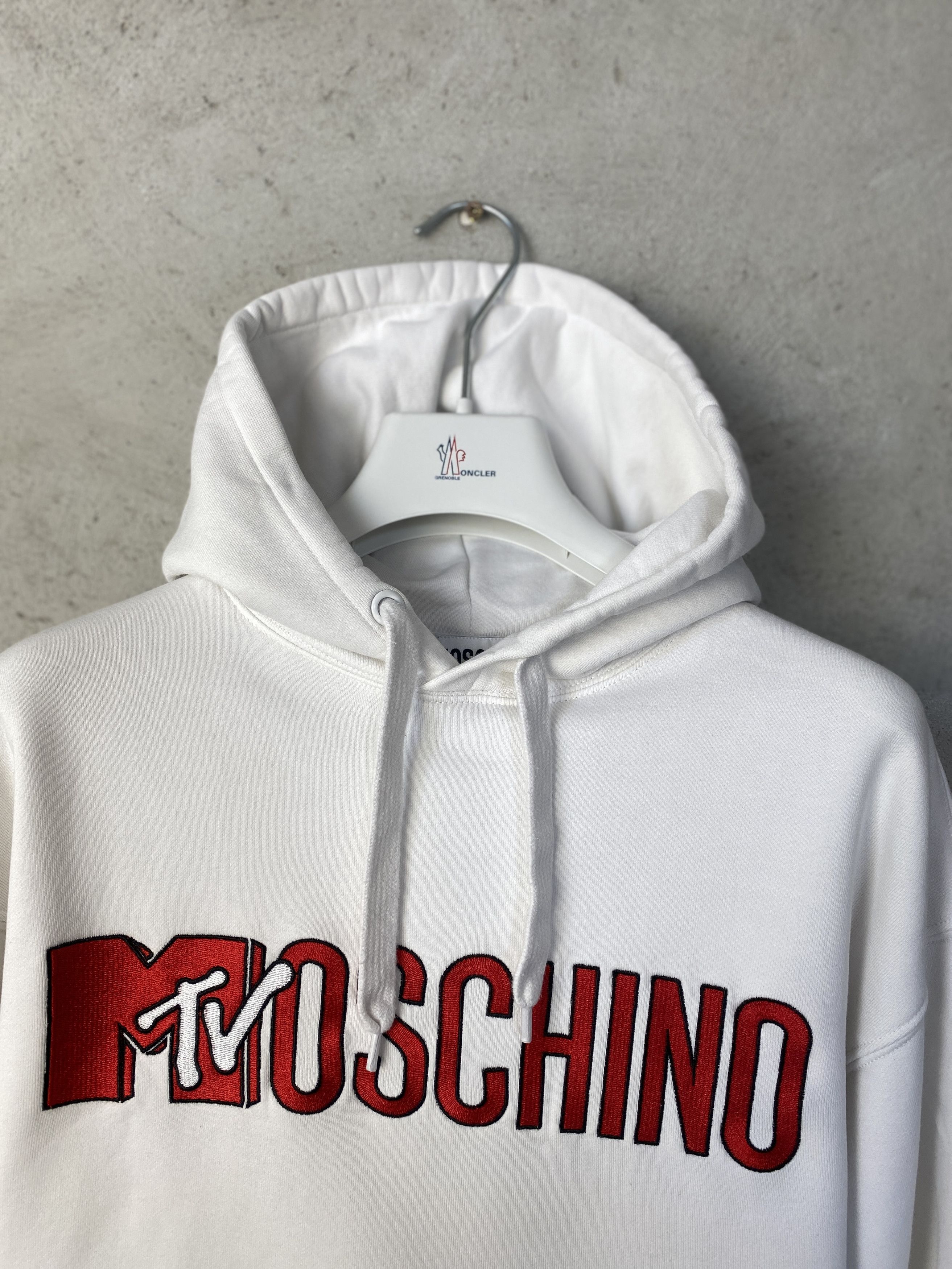 Moschino H&M Moschino MTV big logo hoodie casual luxury Size US XS / EU 42 / 0 - 2 Thumbnail