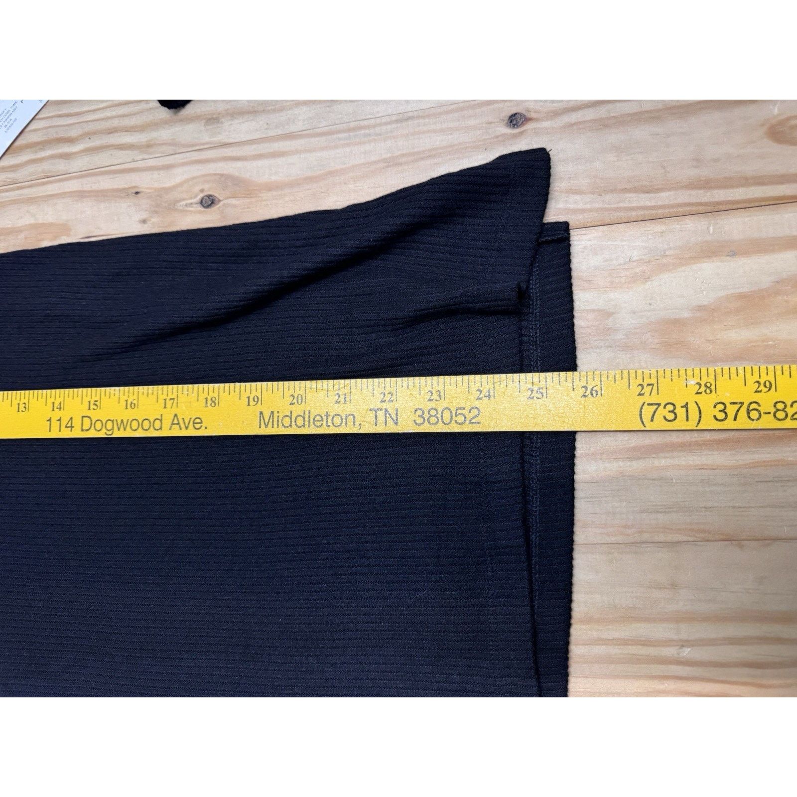 Chicos CHICOS Black Rayon Blend Split Cowl Neck Long Sleeve Tunic Size S / US 4 / IT 40 - 8 Thumbnail