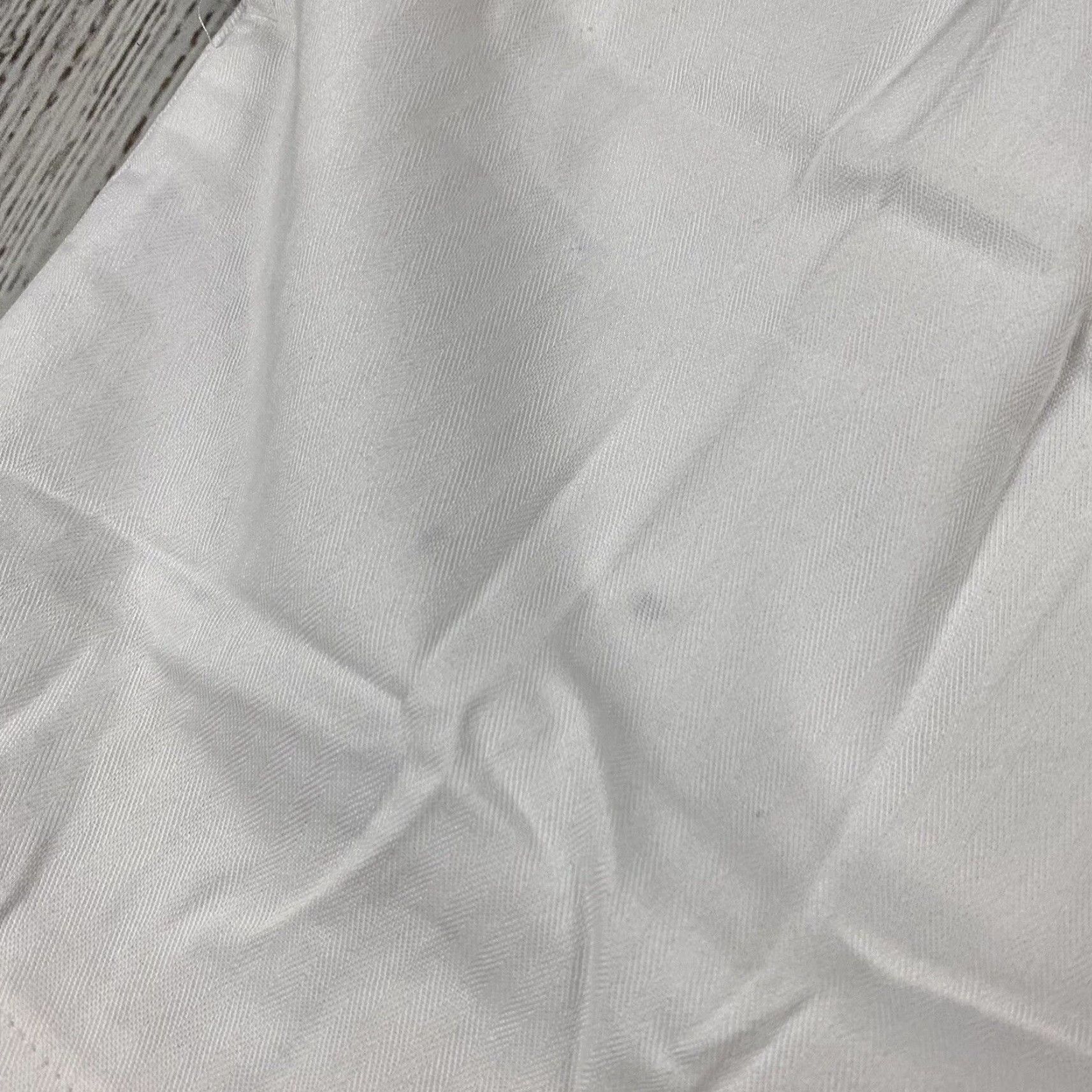 Vintage VINTAGE Jimmy Connors Shorts POLYCOTTON Herringbone 3" Inseam 42 White Mens Regular 42 Tennis Yacht Sailing Theme Size US 42 / EU 58 - 3 Thumbnail
