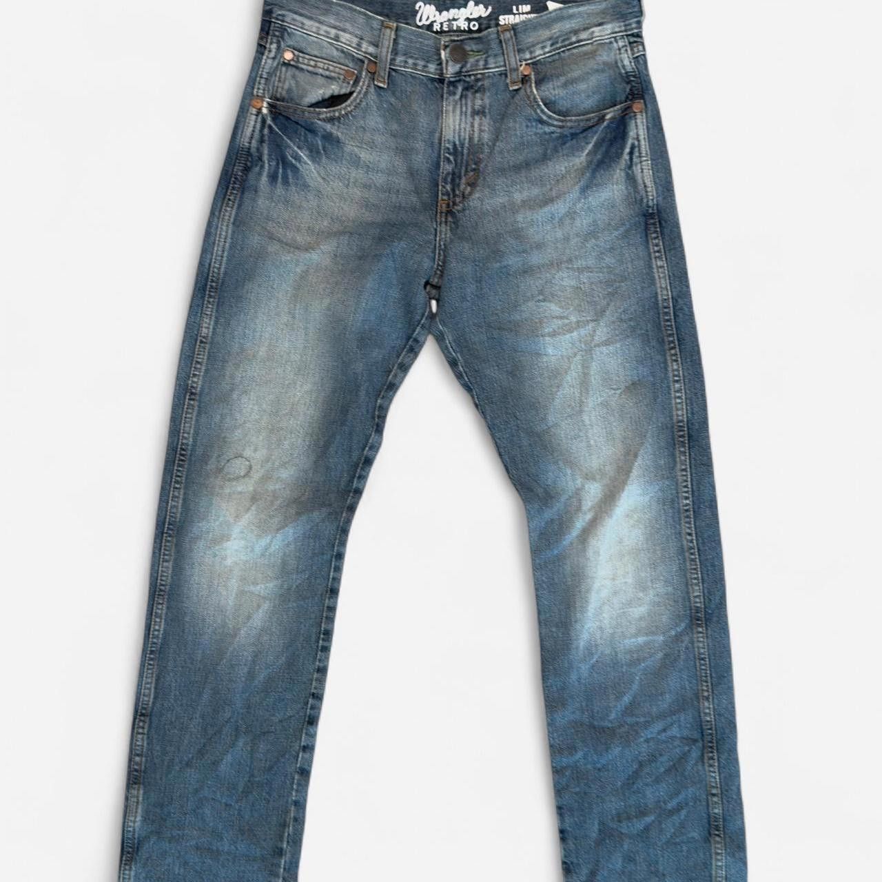 Wrangler Wrangler Men's blue navy Jeans Size US 30 / EU 46 - 1 Thumbnail