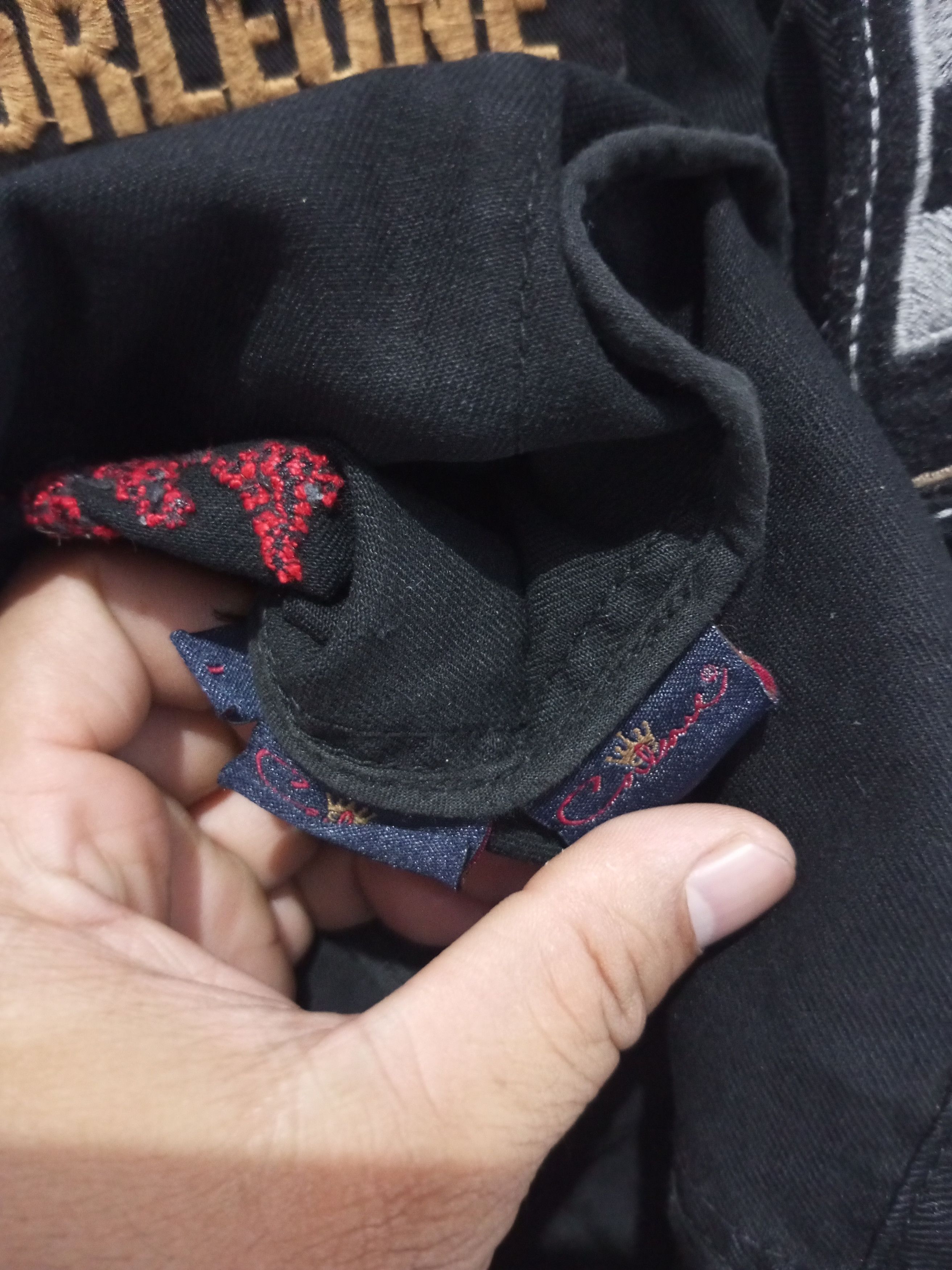 20471120 Vintage Corleone studded embroidery denim jacket Size US M / EU 48-50 / 2 - 17 Thumbnail