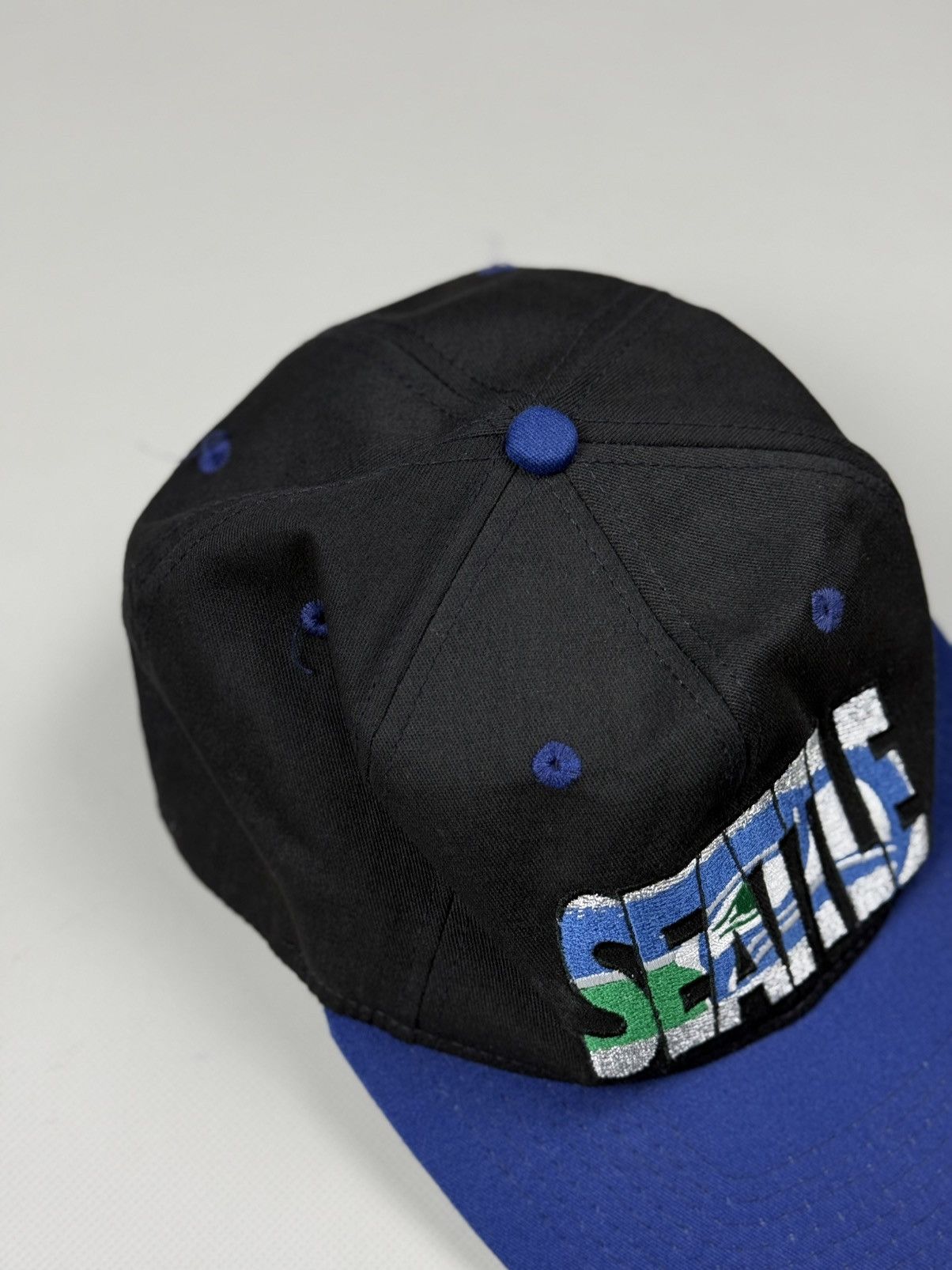 NFL Vintage Seattle Seahawks NFL Cap Hat One Size Size ONE SIZE - 3 Thumbnail