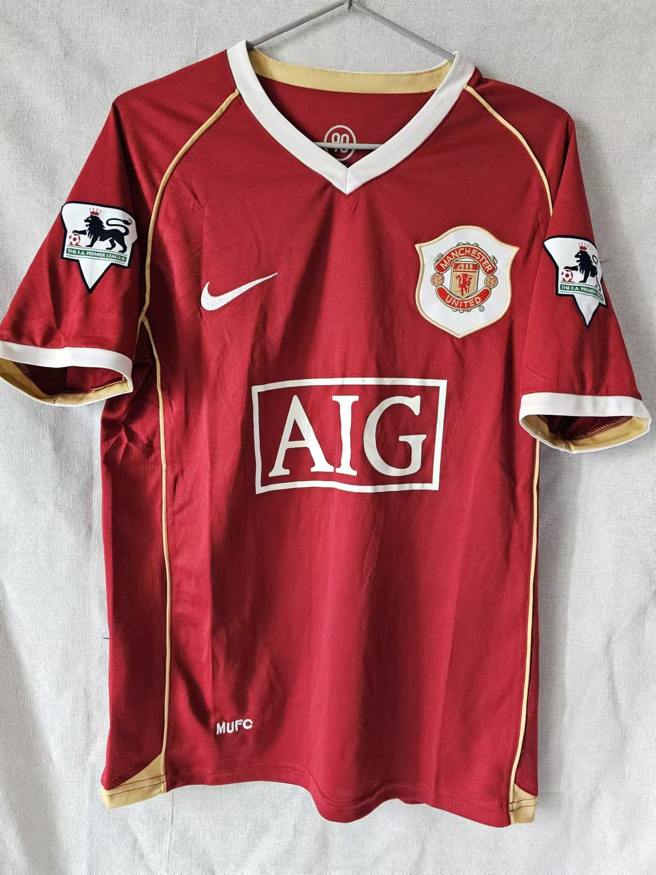 Other 2006 2007 MUFC R7 Jersey C Ronaldo Jersey Home Size US L / EU 52-54 / 3 - 1 Thumbnail