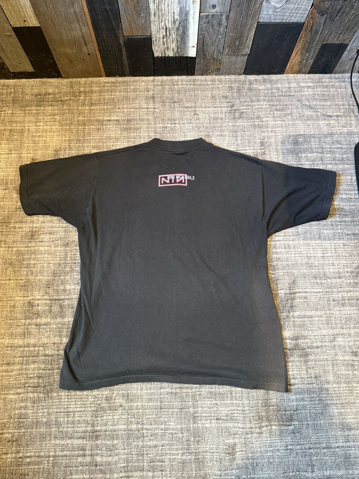 All Sport Nine Inch Nails Vintage Rare 90s 'The Perfect Drug' Shirt Size US L / EU 52-54 / 3 - 4 Thumbnail