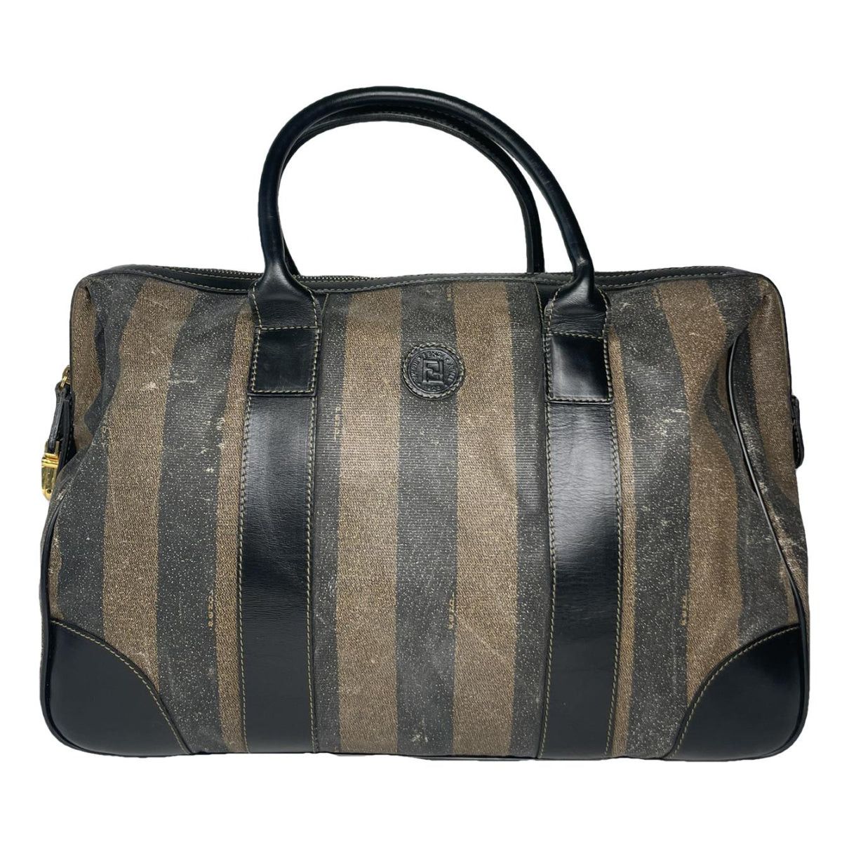Fendi Baguette Brown Leather Travel Bag Size ONE SIZE - 1 Thumbnail