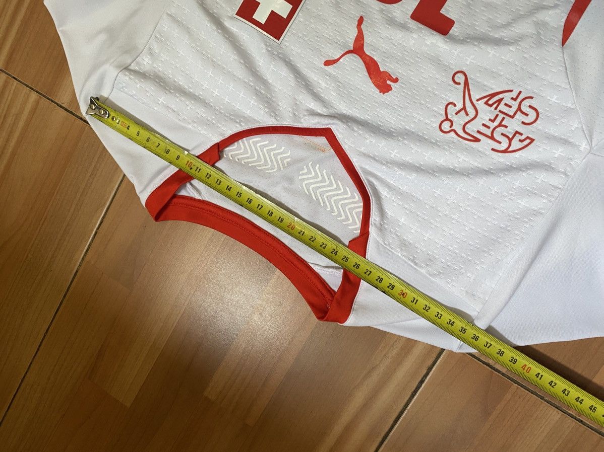 Puma Puma Switzerland 2014 World Cup Football Away Jersey #19 Size M / US 6-8 / IT 42-44 - 16 Thumbnail
