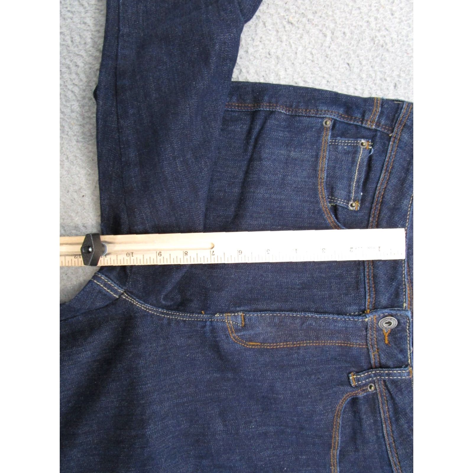 Flag & Anthem VINTAGE Flag & Anthem Premium Denim Dark Wash High Rise Skinny Jeans Women's Size 10 Size 32" / US 10 / IT 46 - 7 Thumbnail