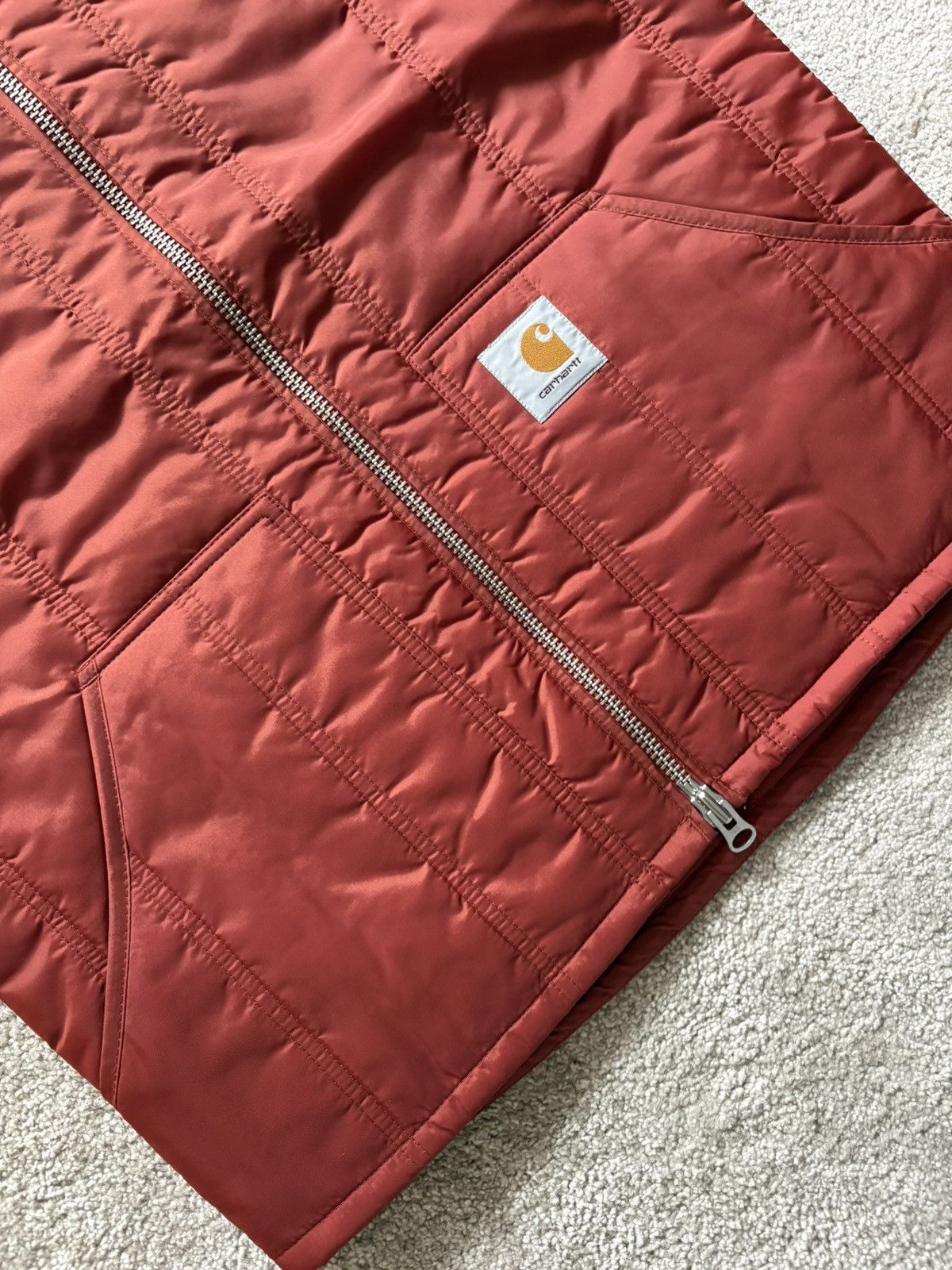 Carhartt Wip Carhartt WIP Lachlan Vest Liner – Vermillion / Size XS Size US XS / EU 42 / 0 - 3 Thumbnail