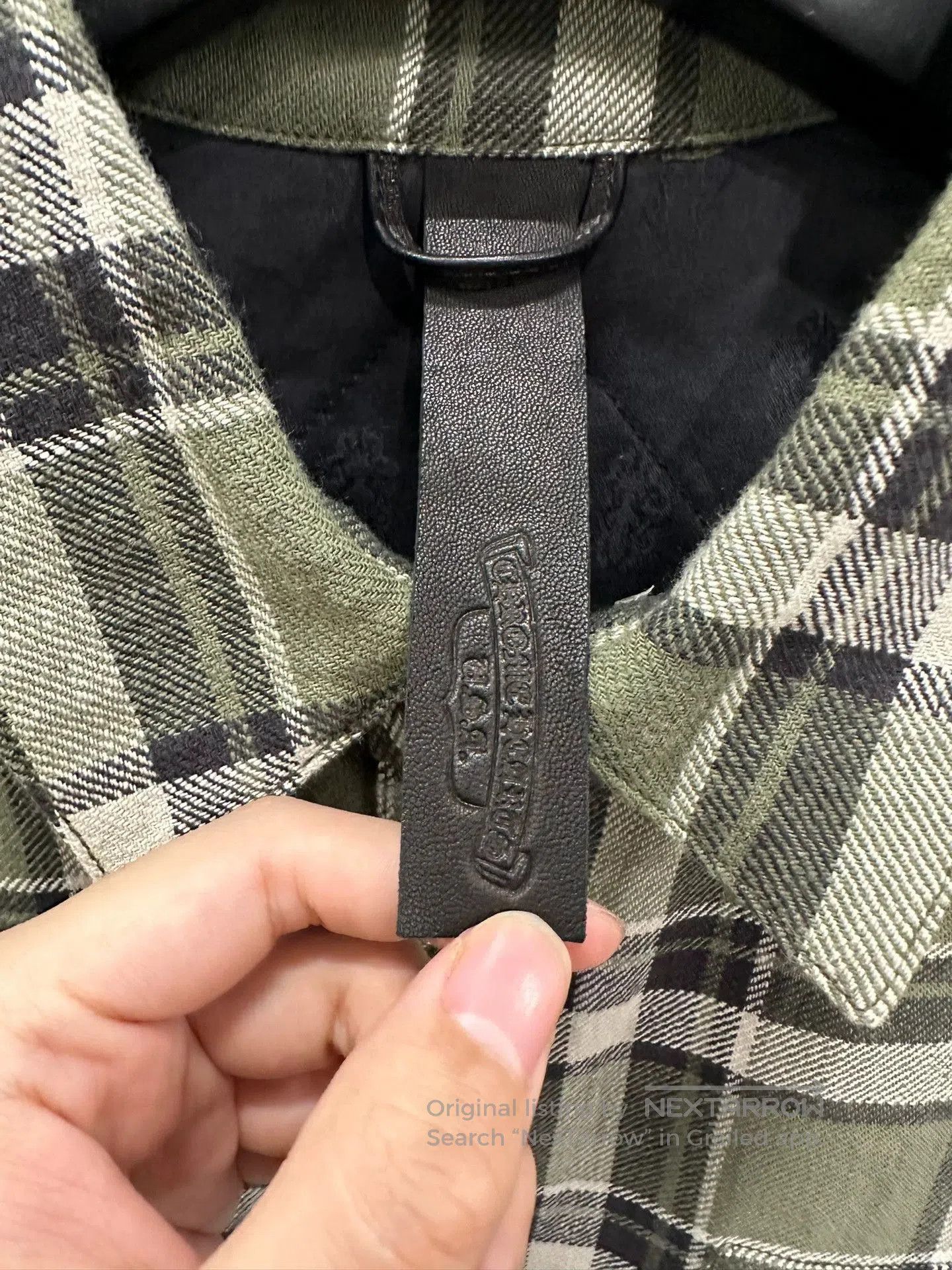 Chrome Hearts chrome hearts purple green plaid shirt jacket. Size US L / EU 52-54 / 3 - 4 Thumbnail