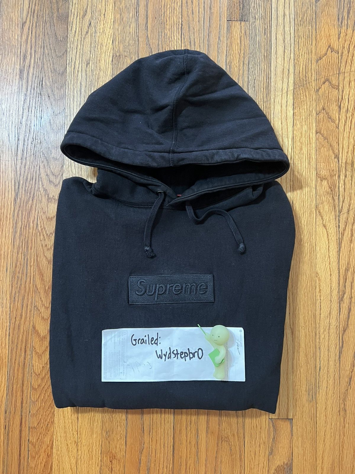 Supreme Tonal Box Logo Hoodie Grailed