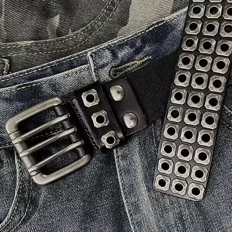Other Rivet Belt For Men And Women Size ONE SIZE - 3 Thumbnail