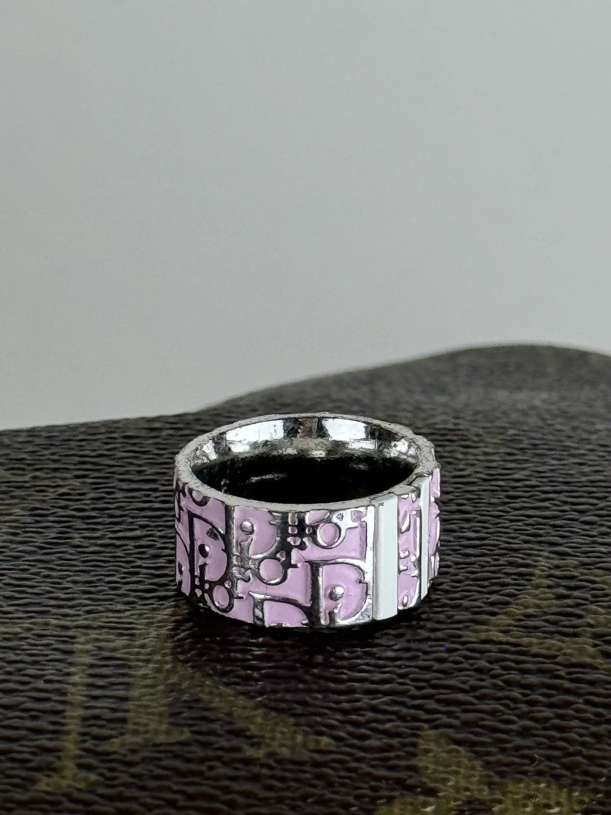 Christian Dior Monsieur × Dior Dior trotter monogram ring y2k japan avant garde luxury item Size ONE SIZE - 4 Thumbnail