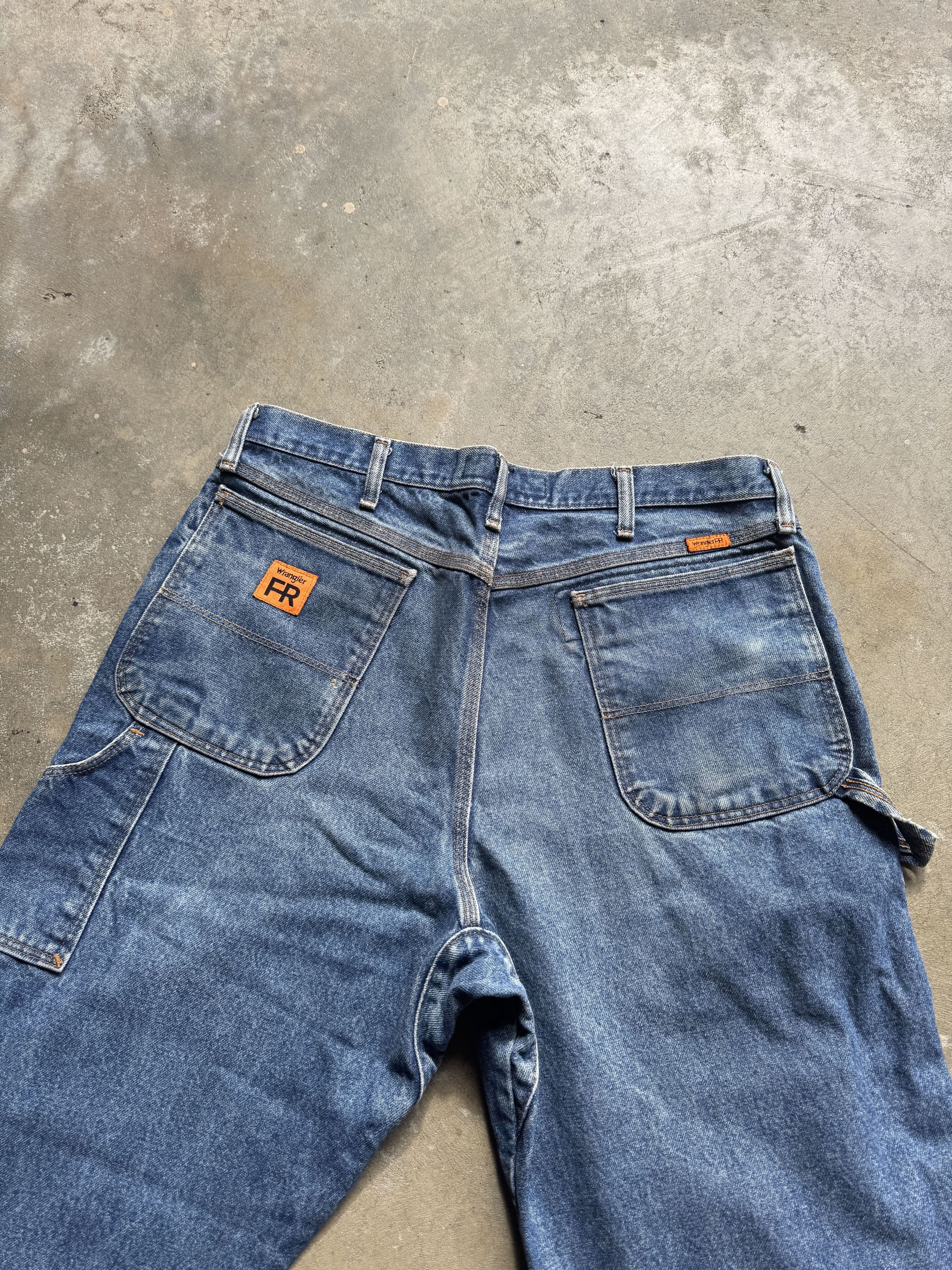 Wrangler Wrangler FR Orange Label Heavy Duty Wokwear Carpenter Pants Size US 36 / EU 52 - 3 Thumbnail