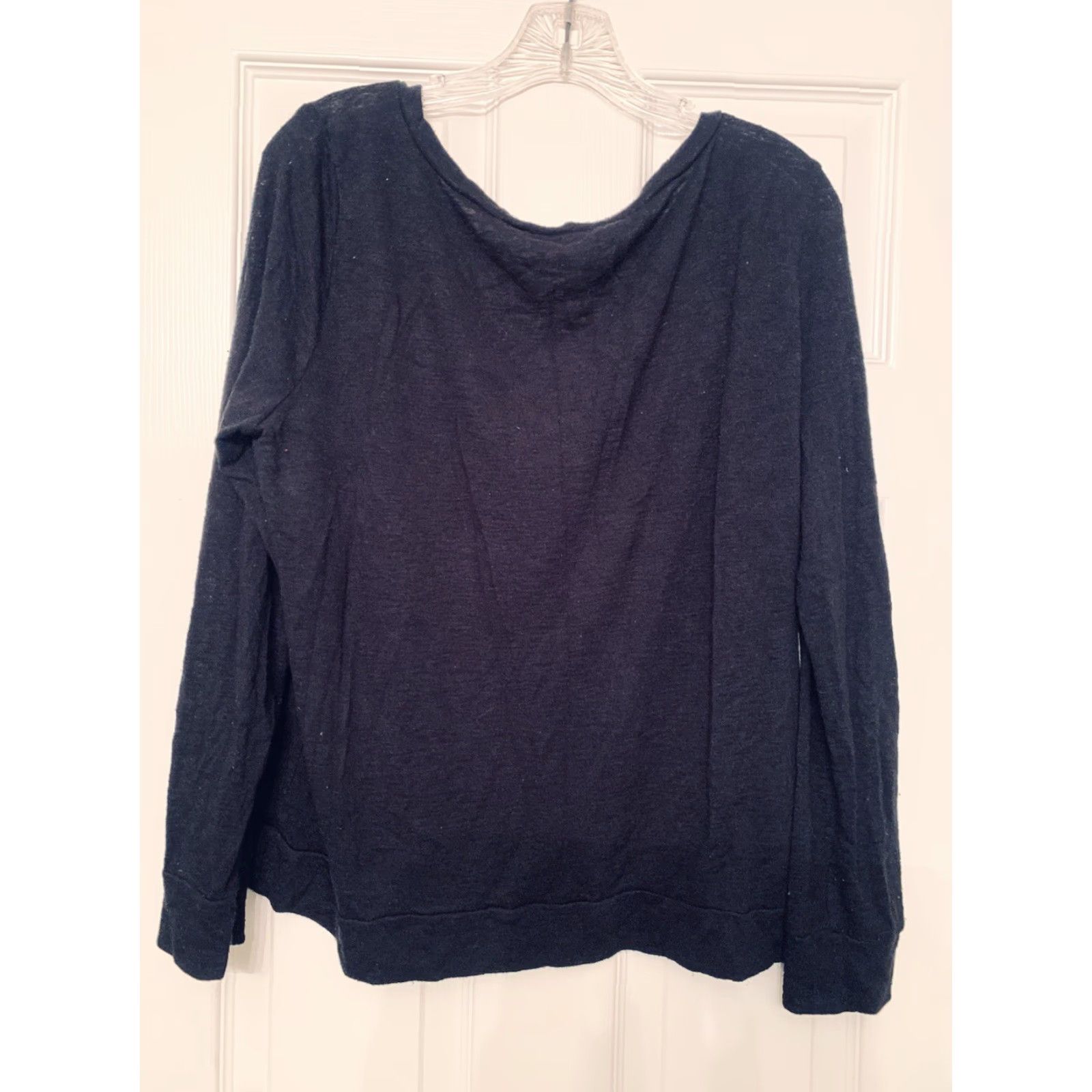 Vintage Victoria Secret Love Black Long Sleeve T-Shirt Women’s L Women Black Long Sleeve Shirt Regular Size L Size L / US 10 / IT 46 - 3 Thumbnail