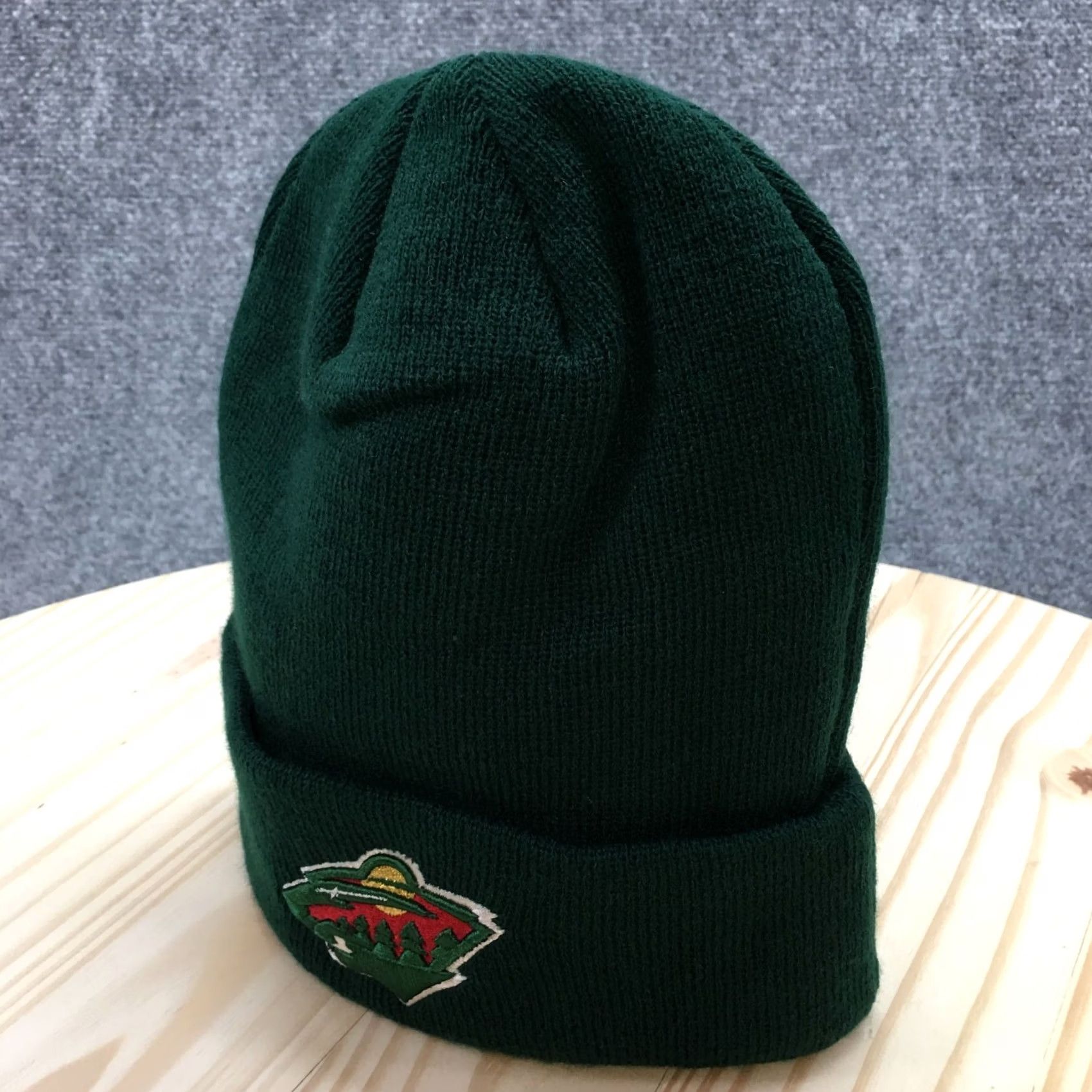 Zephyr Minnesota Twins Zephyr Beanie Cap Hat Mens Green OS Embroidered Logo Size ONE SIZE - 2 Thumbnail