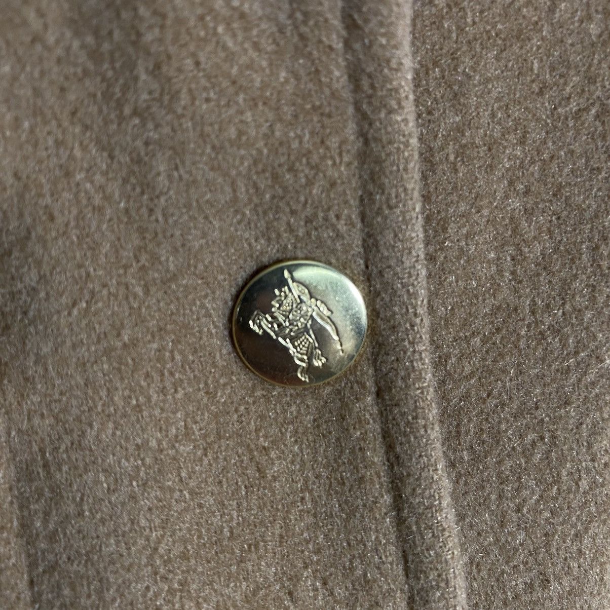 Burberry × Burberry Prorsum × Vintage Vintage Burberrys Nova Check Button Long Jacket Hoodie Size US M / EU 48-50 / 2 - 5 Thumbnail