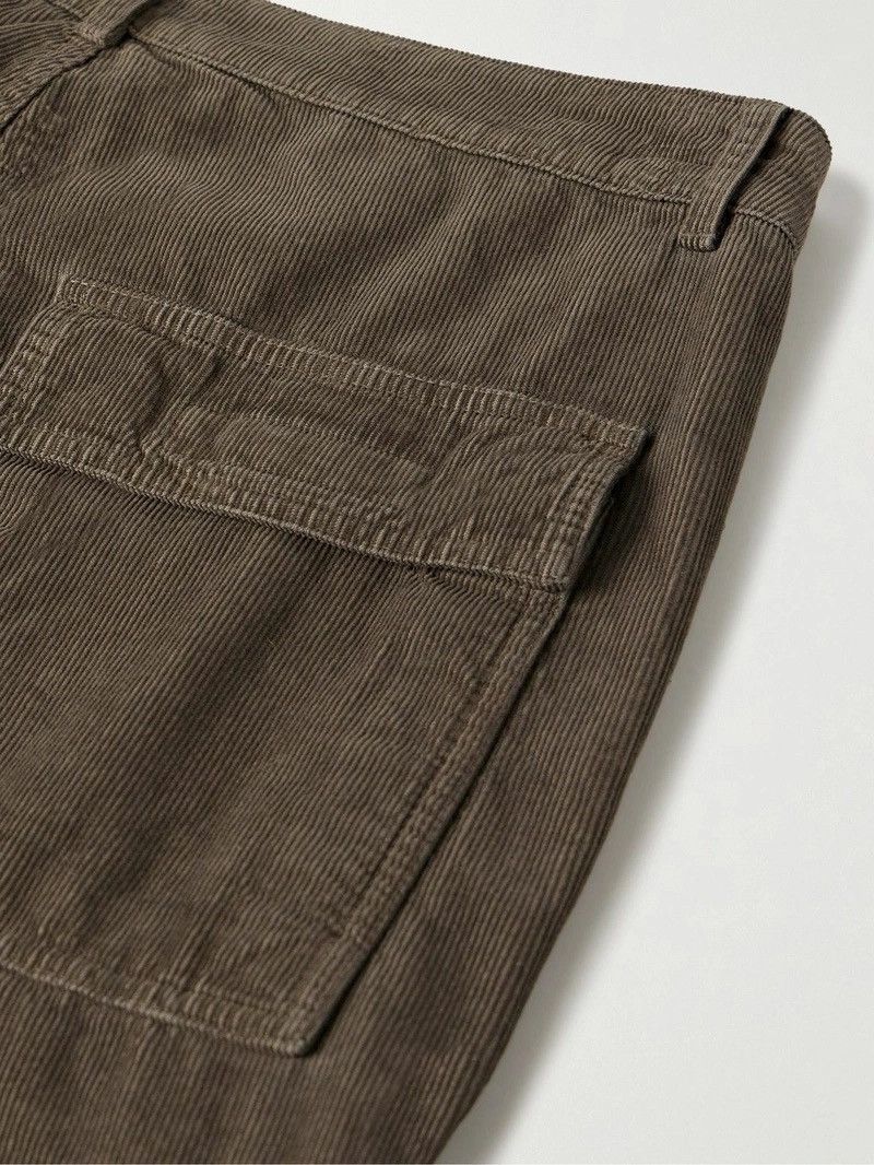 Rick Owens Rick Owens Brown Cargo Corduroy Pants Size US 32 / EU 48 - 5 Thumbnail