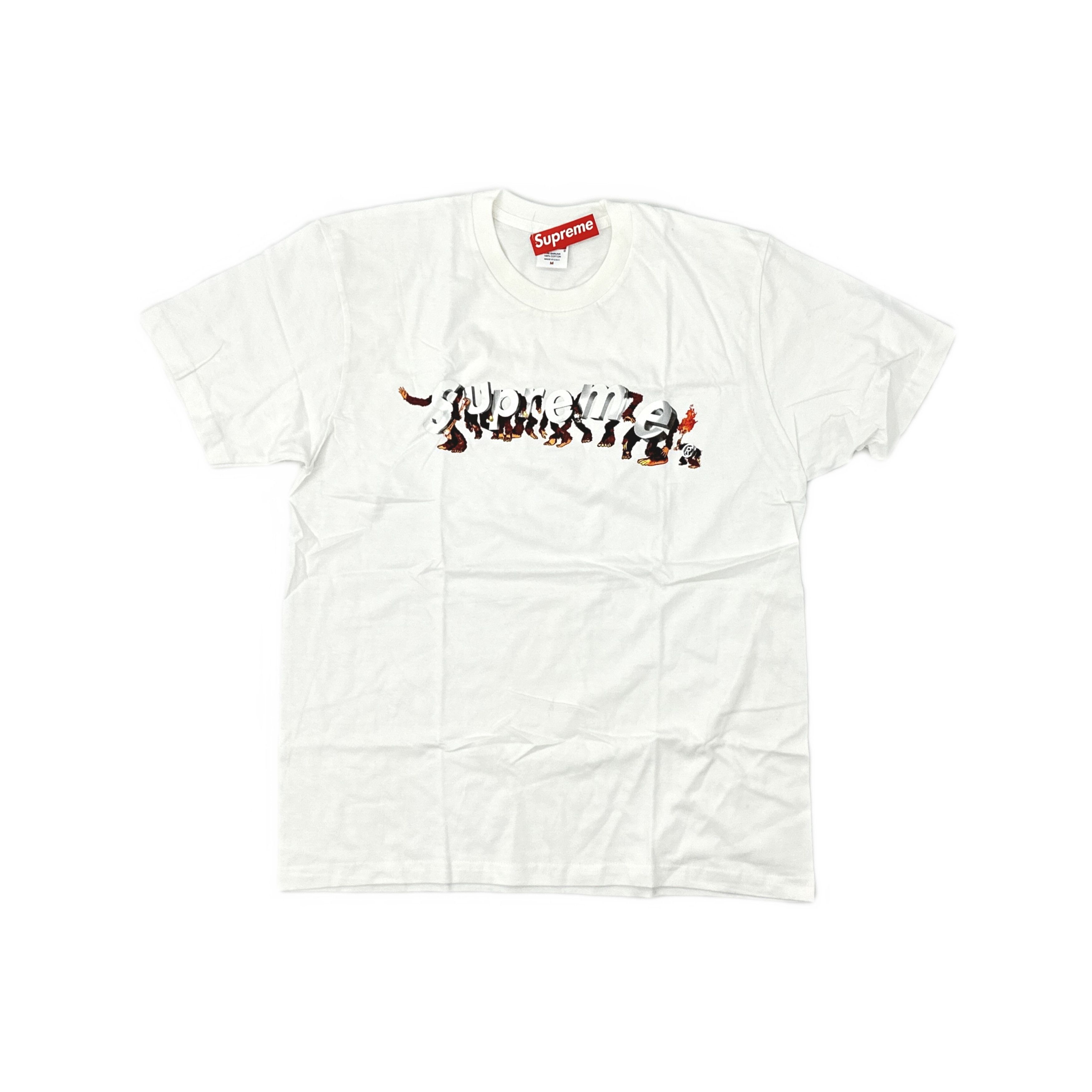 Supreme Supreme Apes Tee White Size M Size US M / EU 48-50 / 2 - 1 Thumbnail