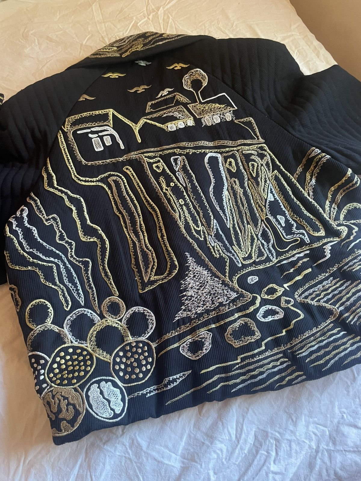 Other Vintage Korii Joko Embroidered Art-to-Wear Jacket Size US M / EU 48-50 / 2 - 5 Thumbnail