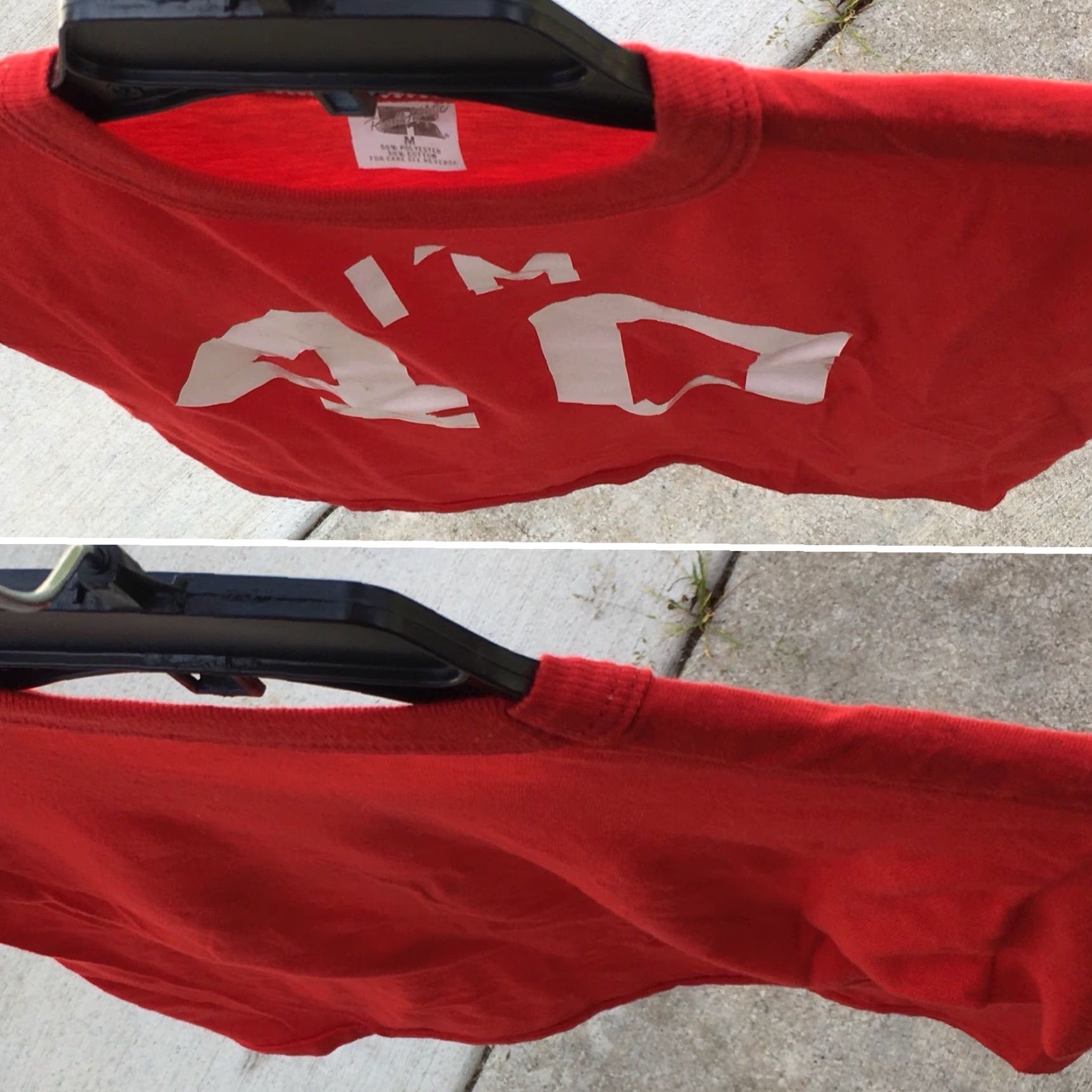 Russell Athletic VINTAGE Russell Athletic Shirt Unisex M 1970s Red 50% Polyester 50% Cotton I’M 40 T Shirt Iron On Tee Graphic Tee 70s Size US M / EU 48-50 / 2 - 5 Thumbnail