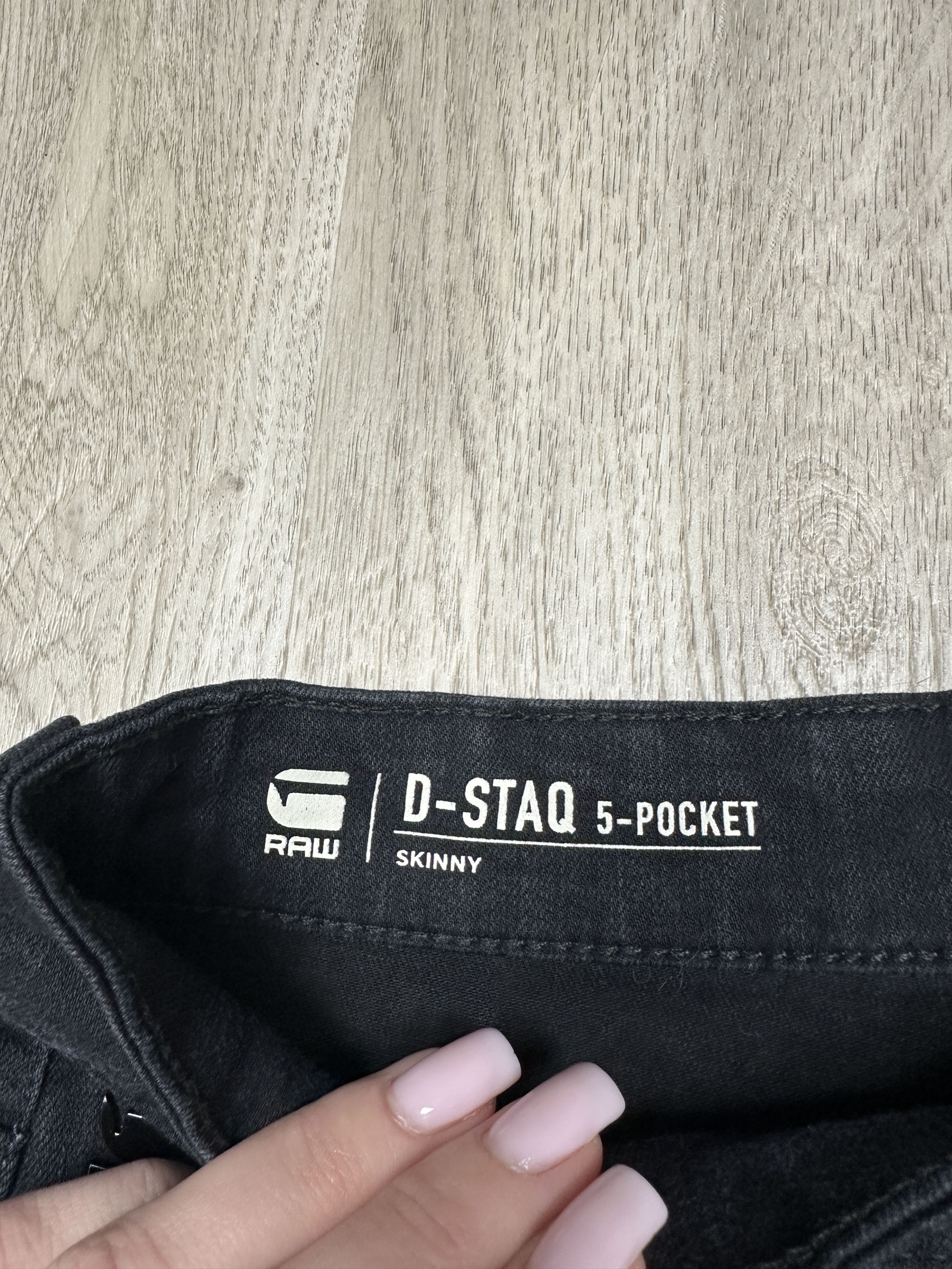 G-Star G Star Raw Mens D-Staq 5 Pkt Denim Pants Jeans Size US 30 / EU 46 - 3 Thumbnail