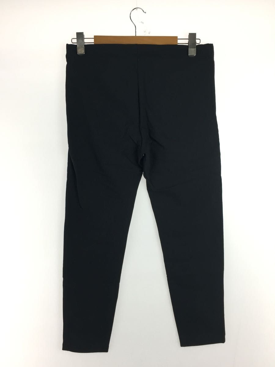 Casual Pants Zip Fly Plain Straight Cut Nylon Navy