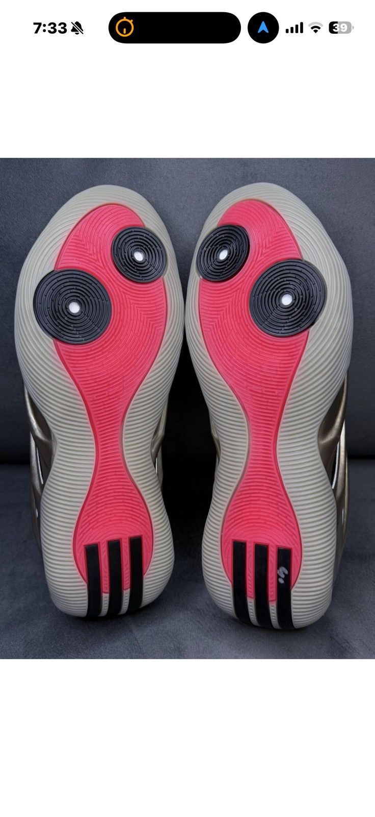Adidas Adidas Harden Volume 9 Shoes 'Cyber Metallic' JR2506 Size US 14 / EU 47 - 8 Thumbnail