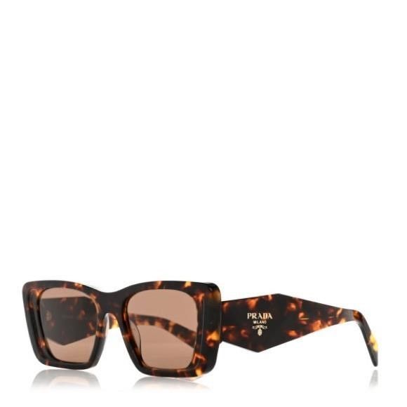 Prada New Authentic - PRADA Sunglasses SPR 08Y-F Tortoise Size ONE SIZE - 8 Thumbnail