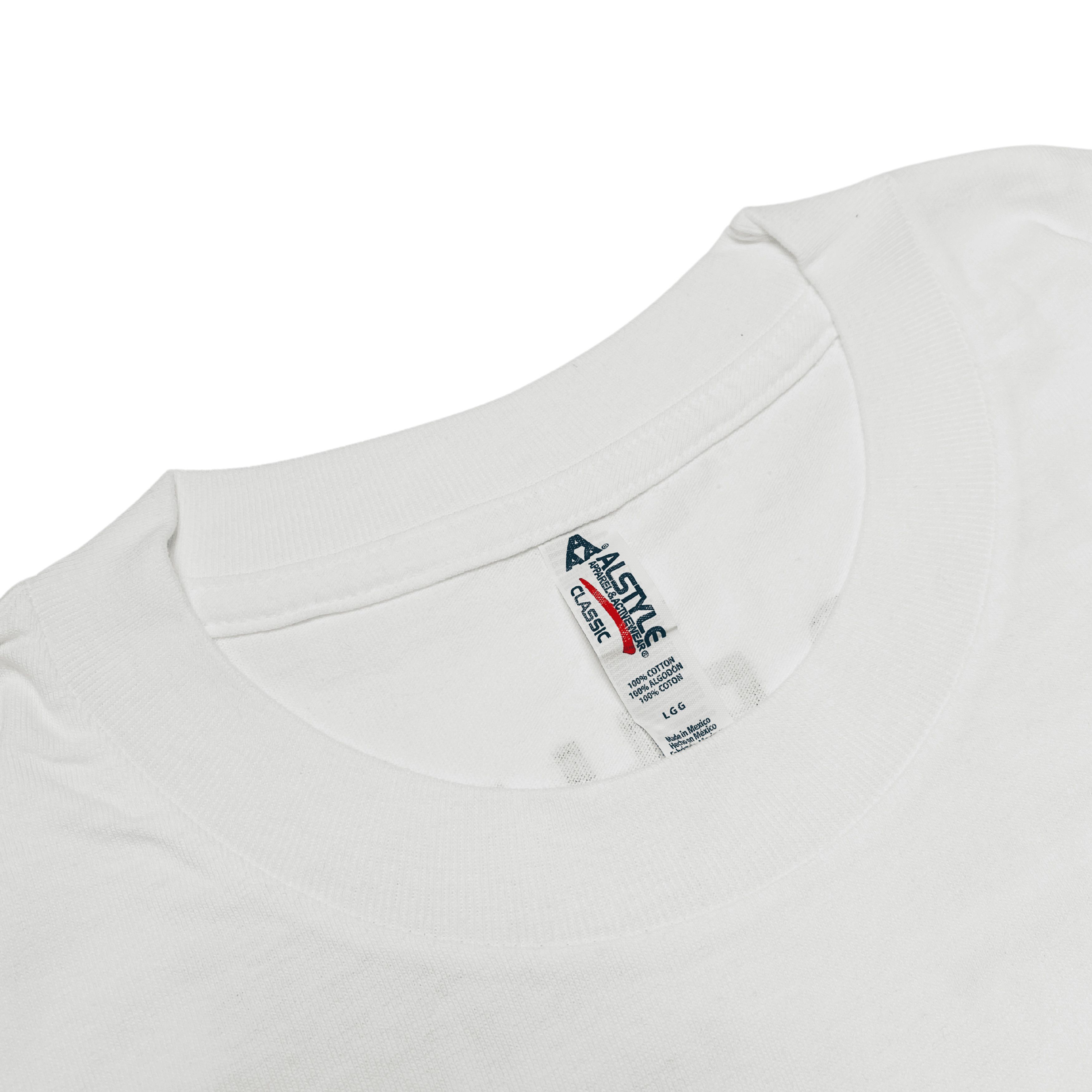 Band Tees Bhad Bhabie - White Shirt Size US L / EU 52-54 / 3 - 3 Thumbnail
