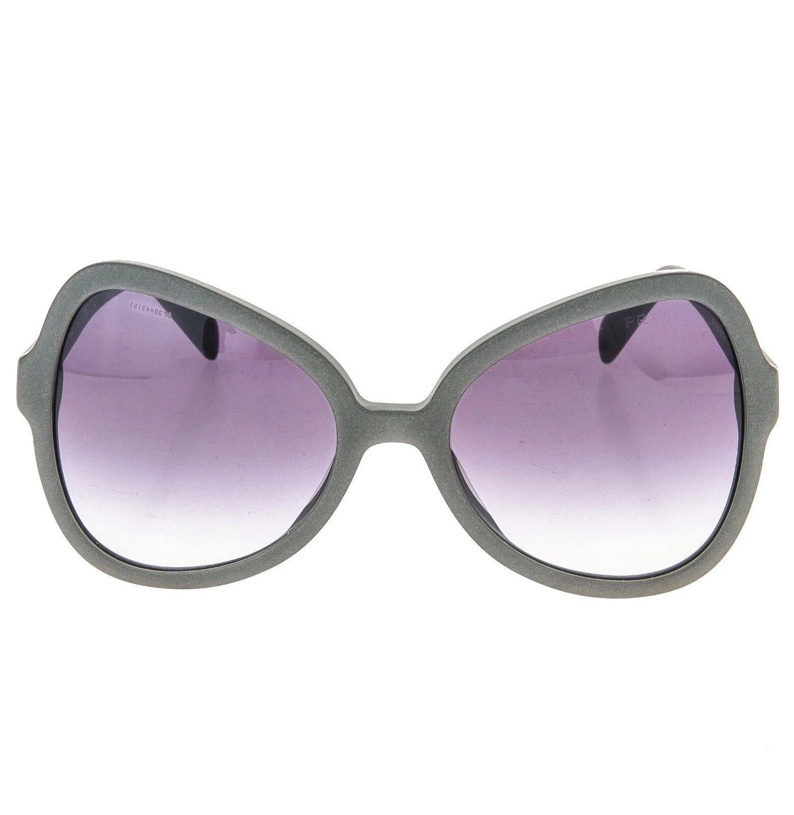 Prada PRADA PR05SS SOFT POP 05S Triangle Matte Grey Violet 05SS Size ONE SIZE - 9 Thumbnail