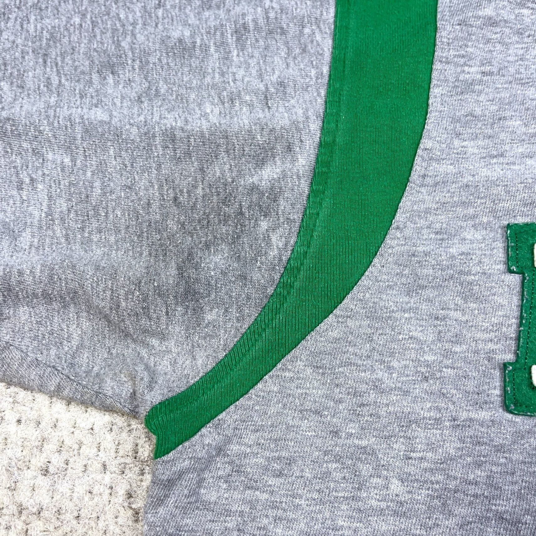 Vintage VINTAGE Drunknmunky Shirt Men L Gray Green Script Spellout STAINS* Crew Neck Short Sleeve T-Shirt Size US L / EU 52-54 / 3 - 4 Thumbnail