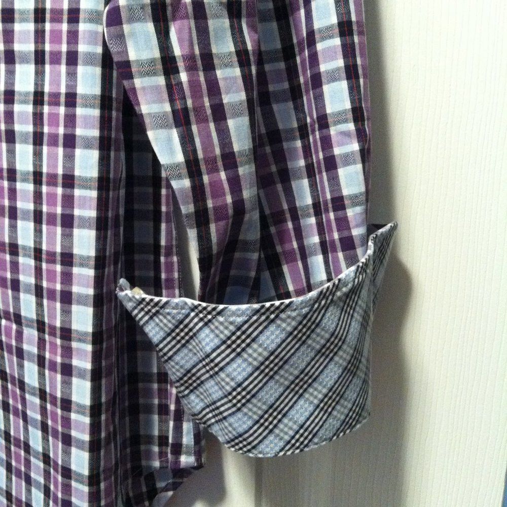 Thomas Dean THOMAS DEAN MENS NEW 100%COTTON CASUAL SHIRT SIZE: M Size US M / EU 48-50 / 2 - 6 Thumbnail